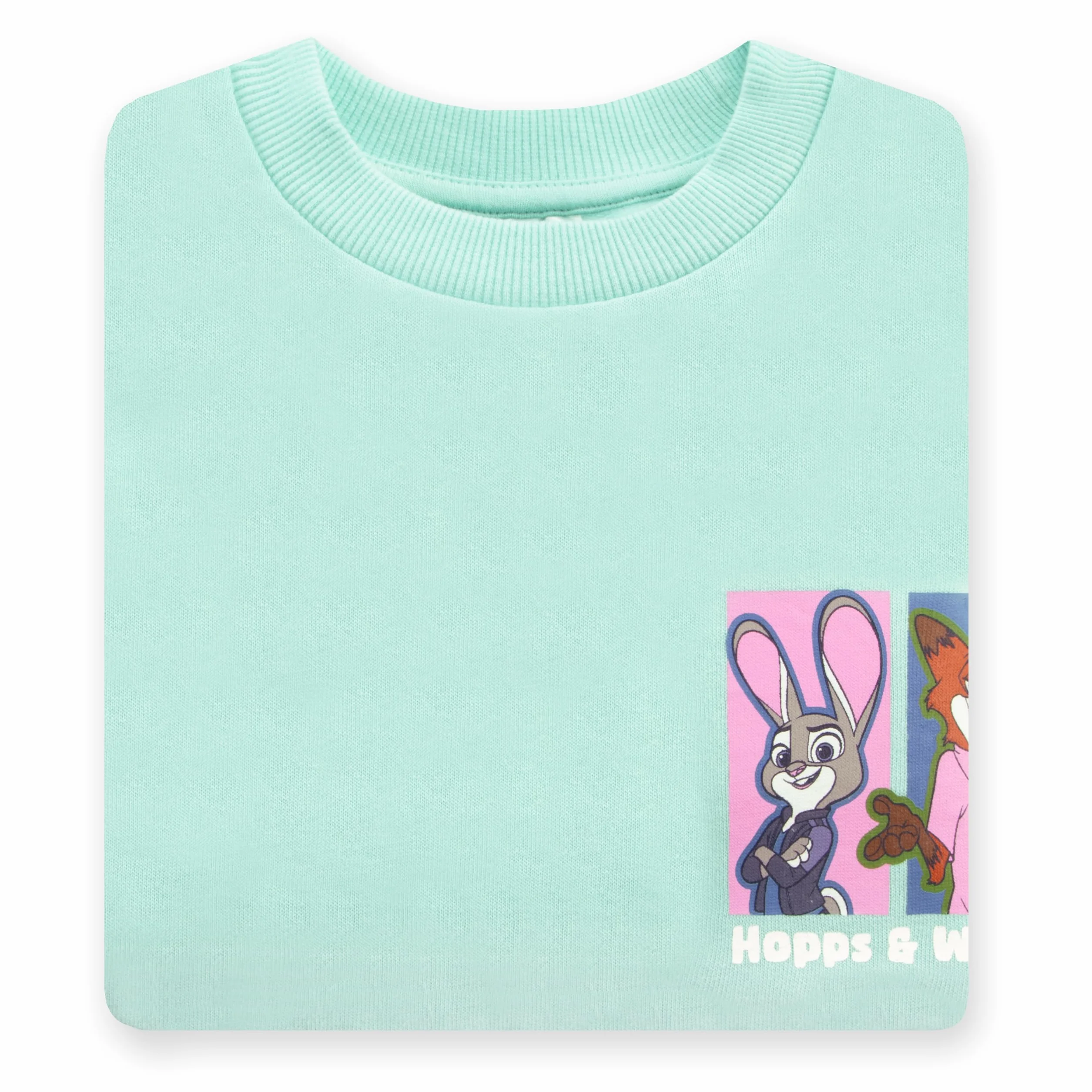 Disney Zootropolis Bluza Dziewczęca Nick Wilde Judy Hopps Sweatshirt Bawełna Dziecięca