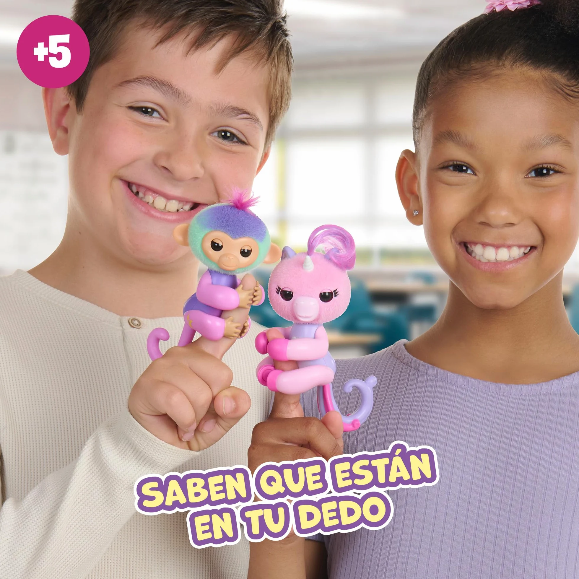 Fingerlings Magiczne Kolory Zabawka, Wielobarwny (Bizak 61853181-1)