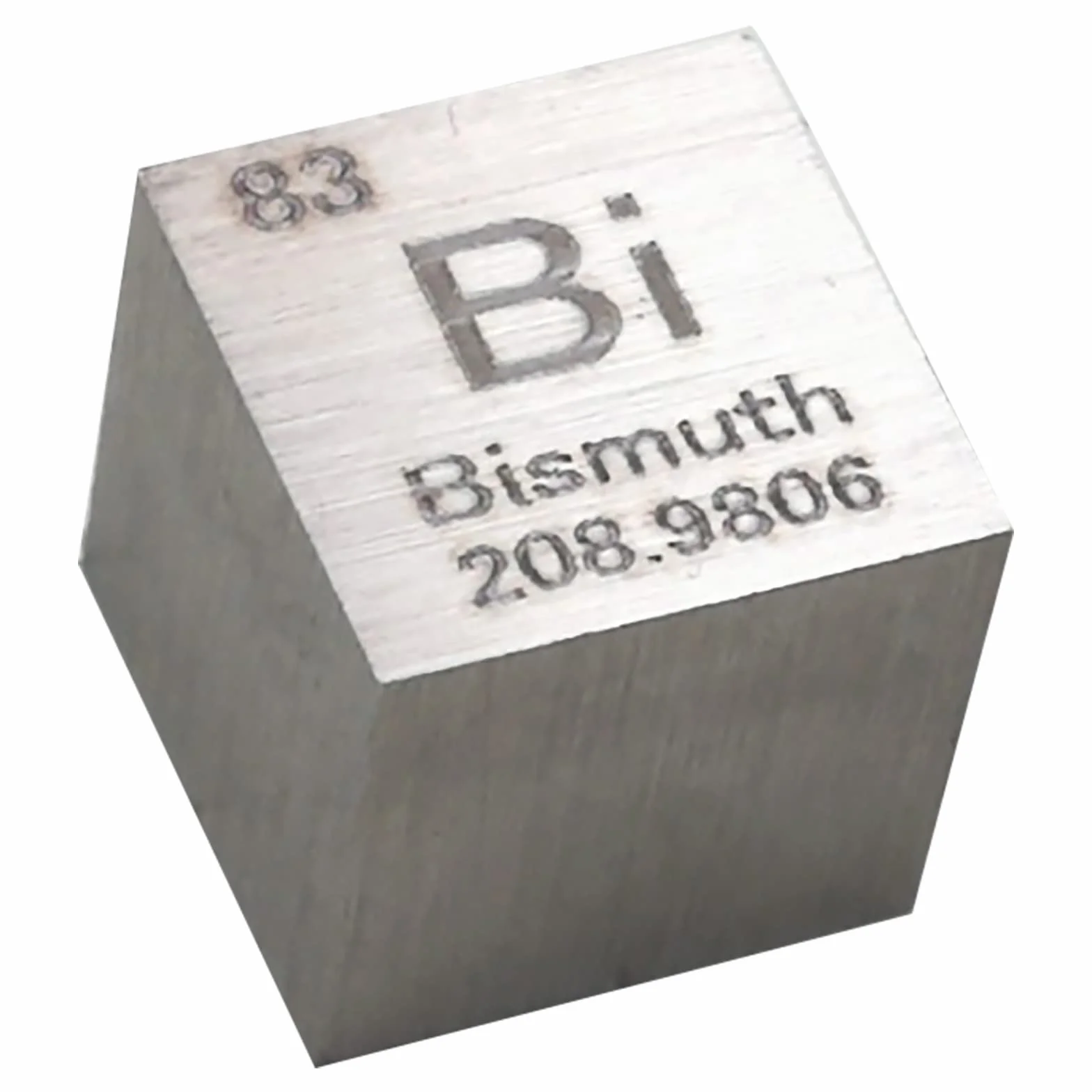 Metal Elements Cubes-Periodic Table-10mm Pure Metal Element Cubes - Laser Engraved High Density Cube Set for a Periodic Table of Elements Collection And Teachingstration(Bismuth)