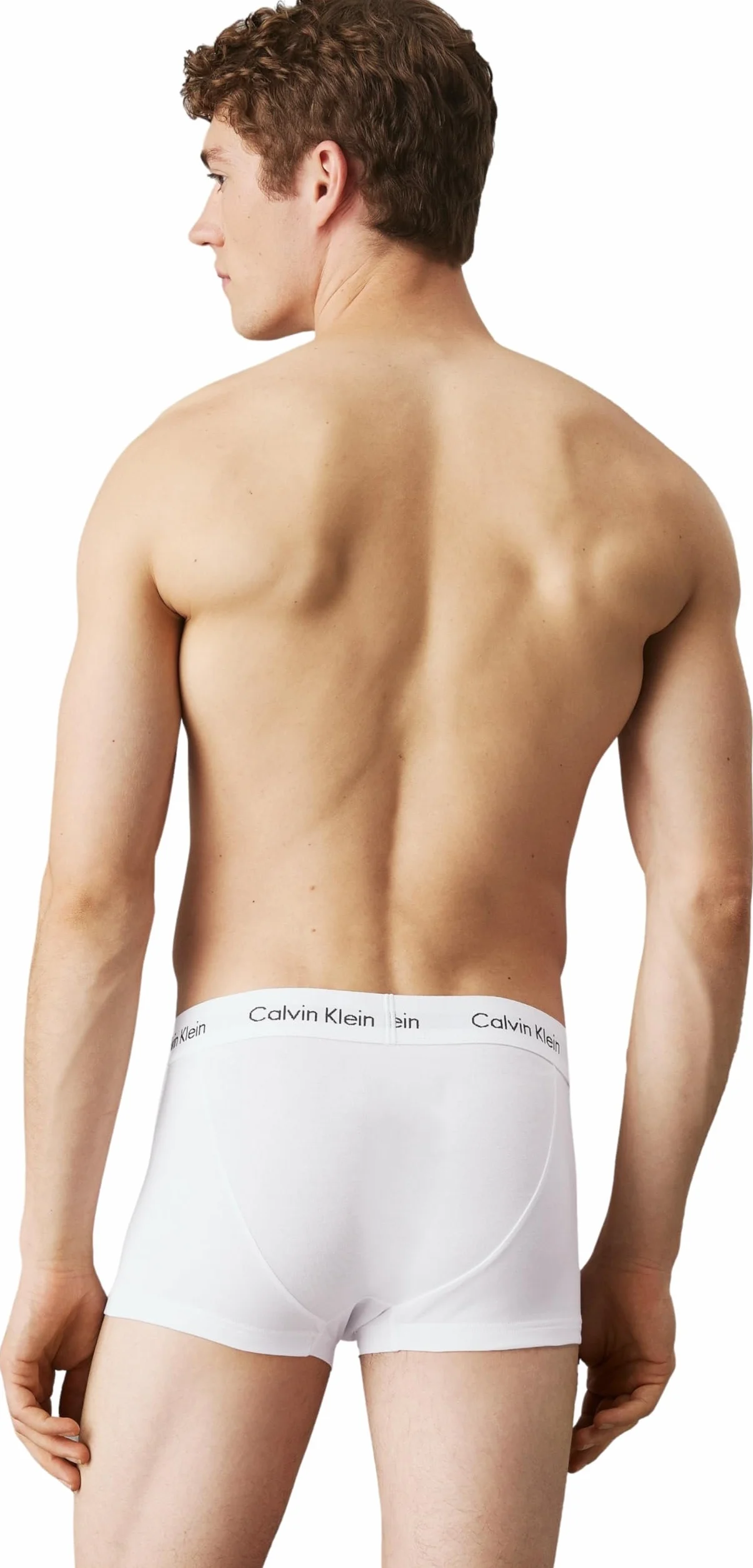 Calvin Klein Low Rise Trunk 3pk Bokserki Mężczyźni , biały , XS
