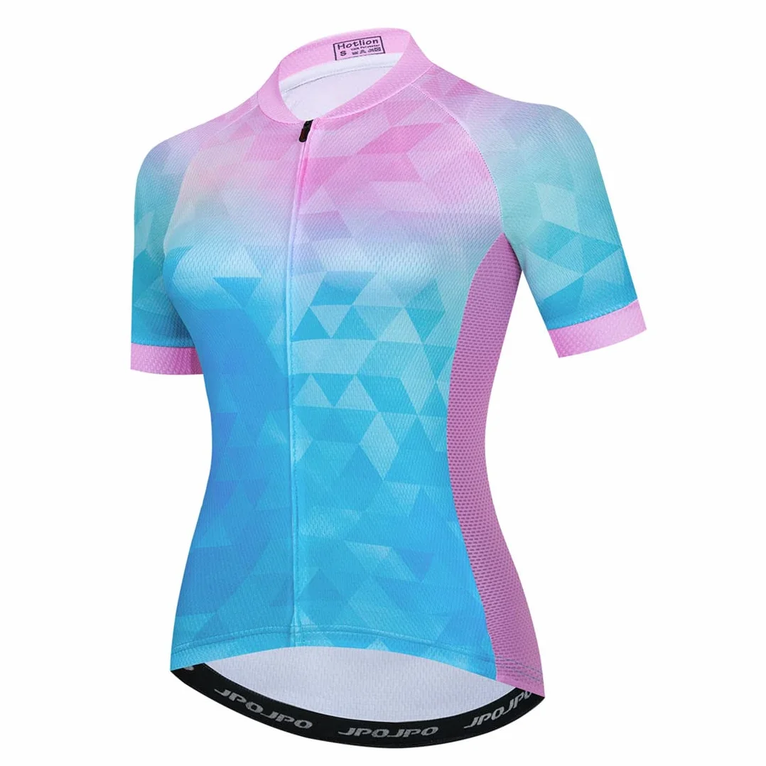 Damska koszulka rowerowa z krótkim rękawem, damska koszulka rowerowa, koszulka rowerowa, koszulka rowerowa, S-3XL