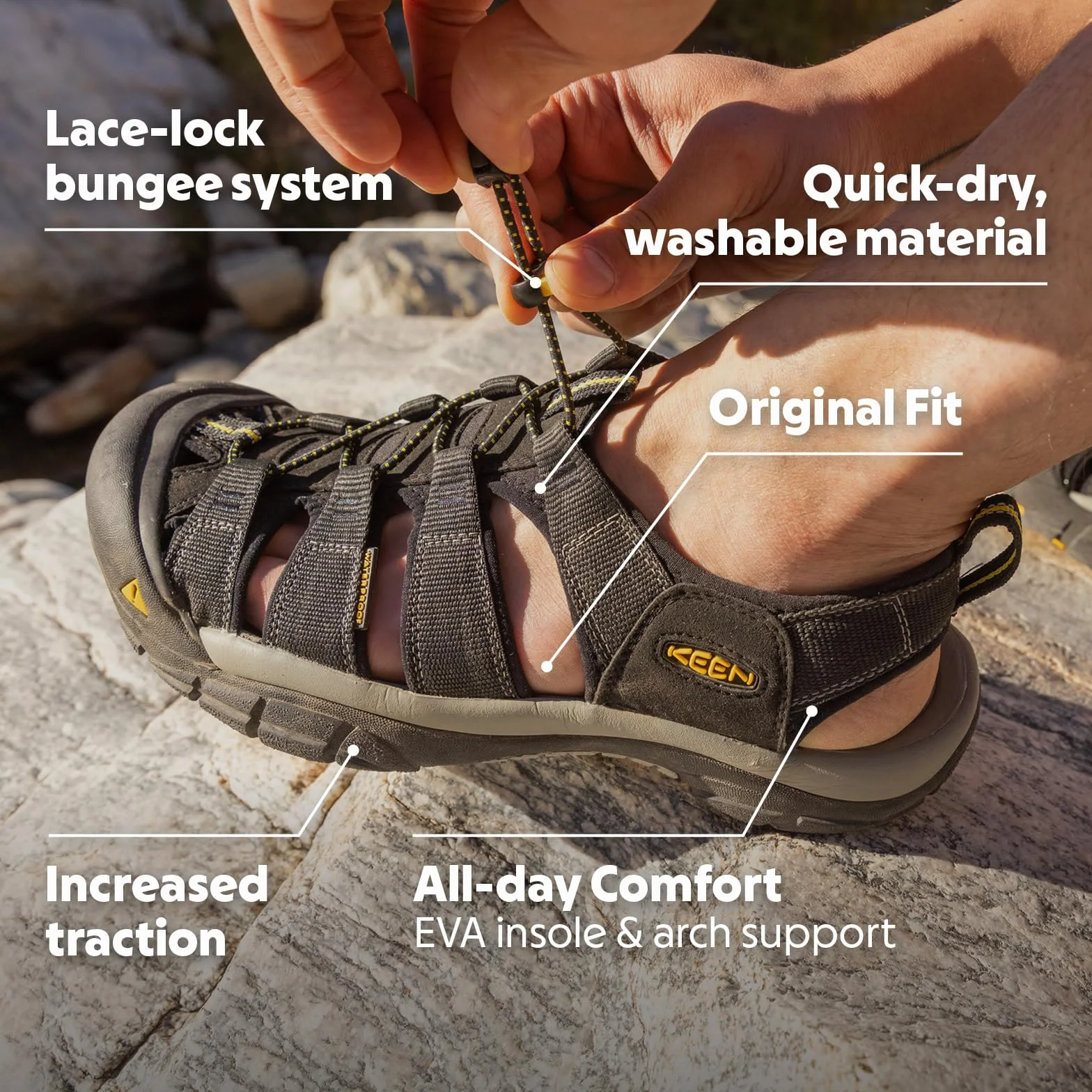 KEEN Newport H2 - sandały Mężczyźni