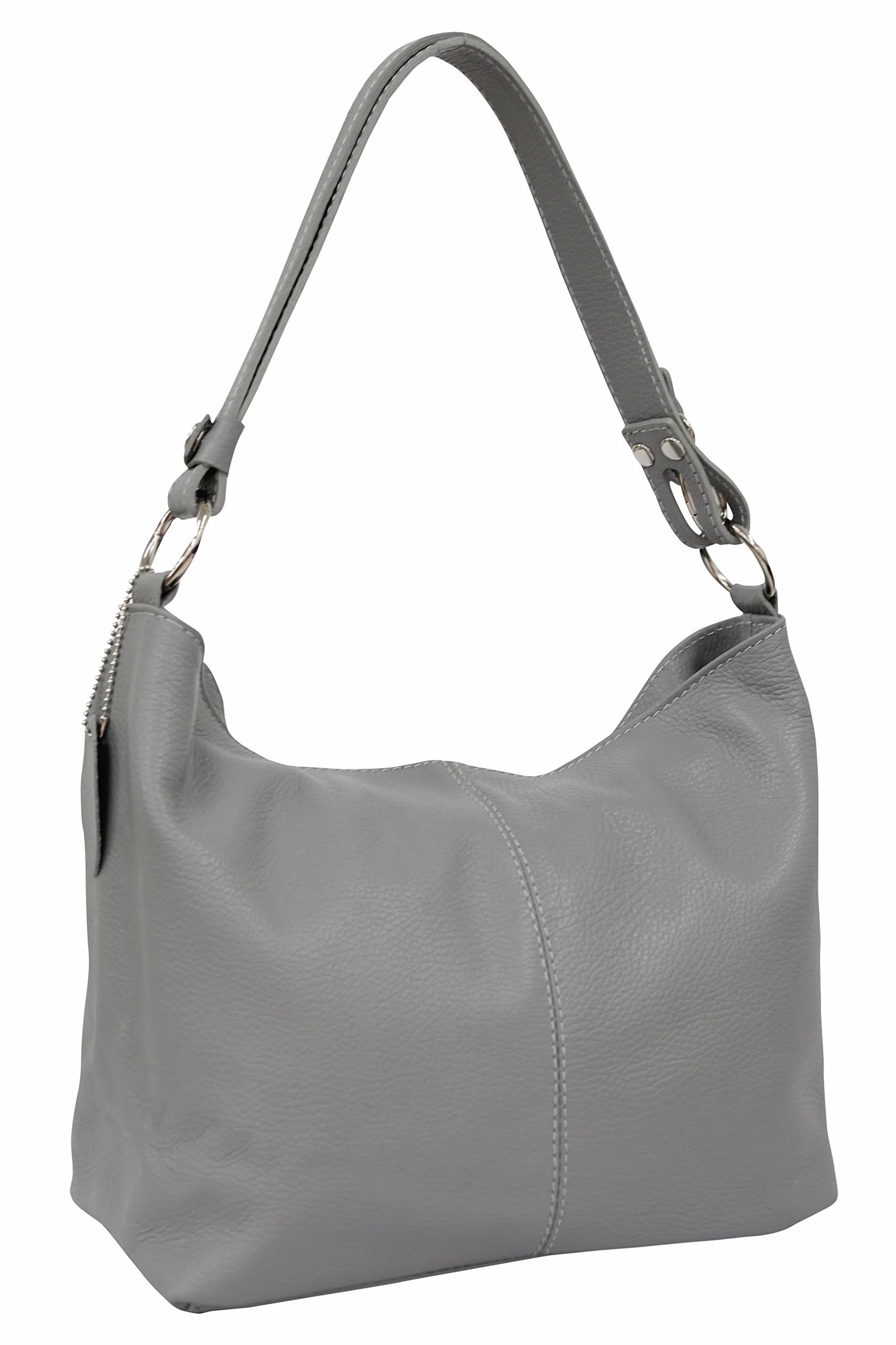 AMBRA skórzana torebka na ramię Hobo bag GL005