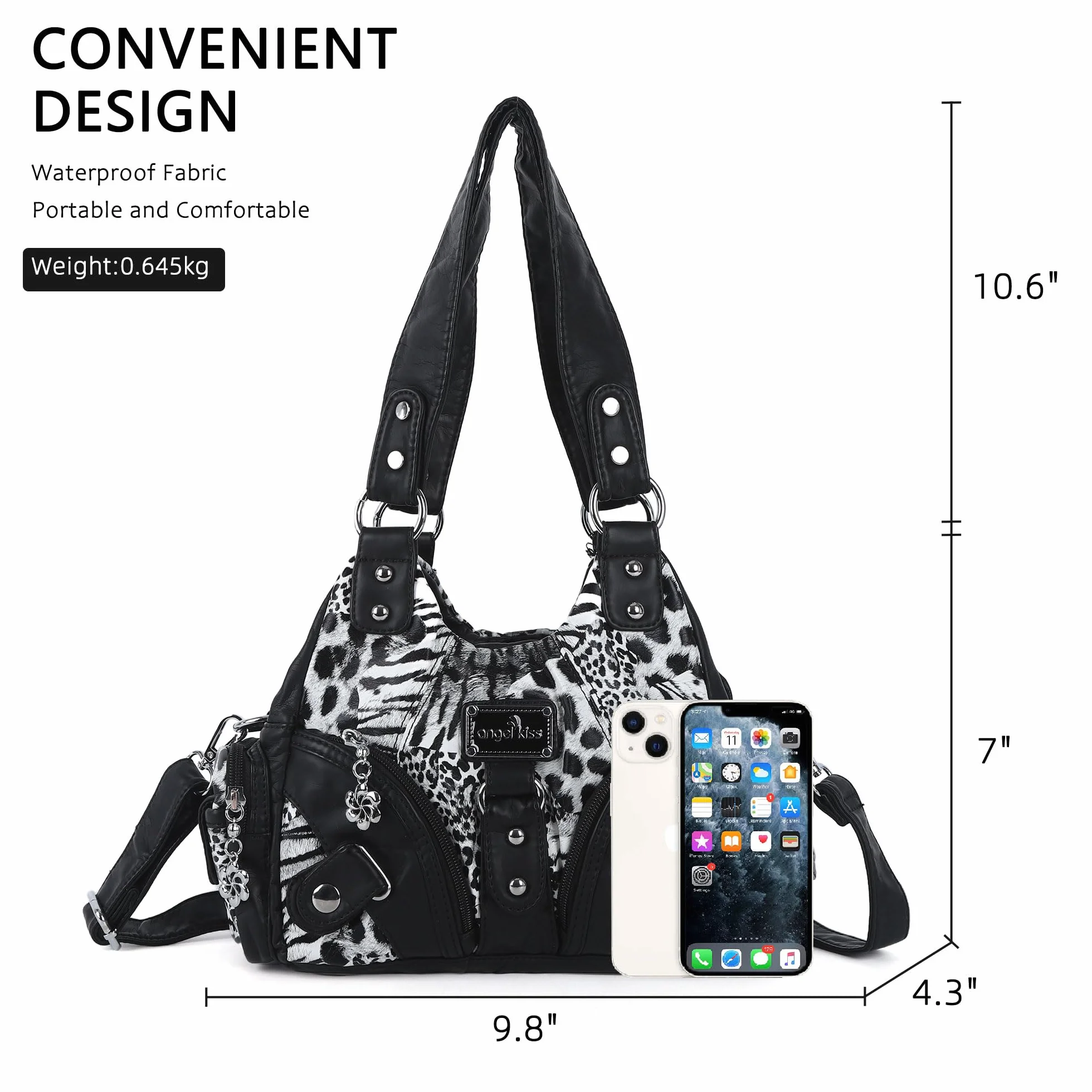 Angel Kiss Torba Hobo Kobiety 160922