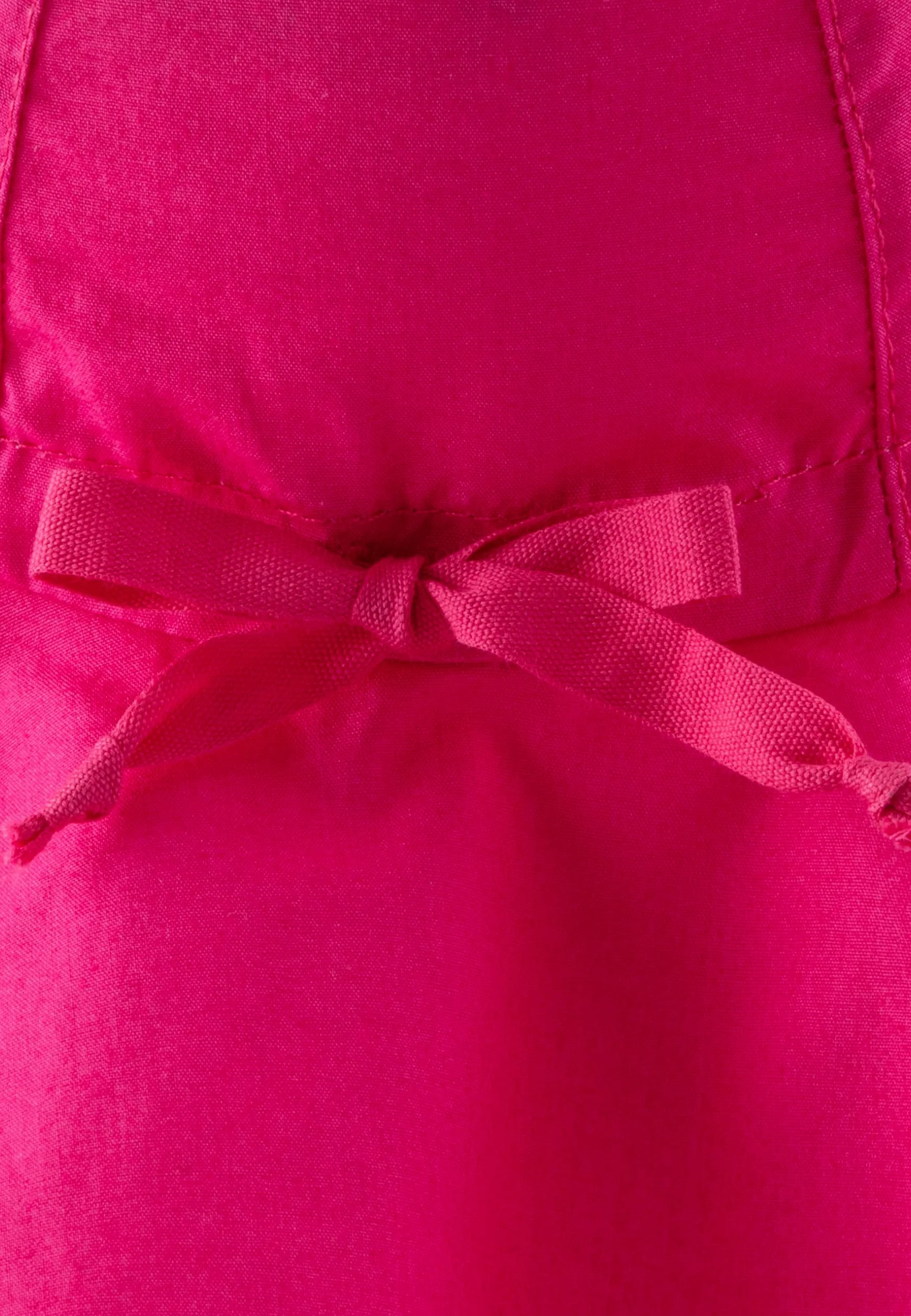 Sterntaler Unisex Flapper z tasiemkami do wiązania i ochroną karku, różowy (magenta 745), 49 cm