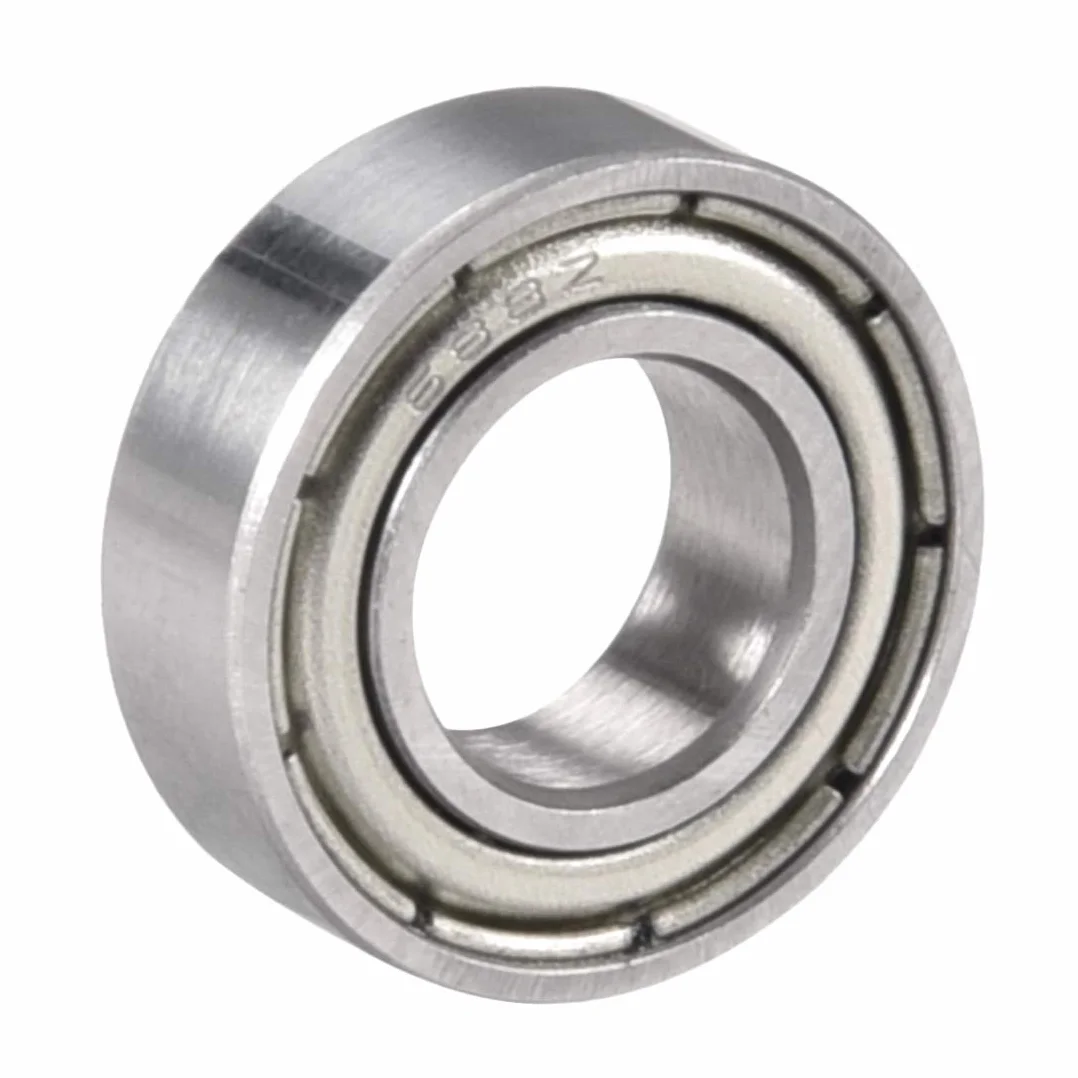 sourcing map Głębokie składane kulka 688Z podwójna tarcza 8 mm x 16 mm x 5 mm chromowana stal łożysko DE