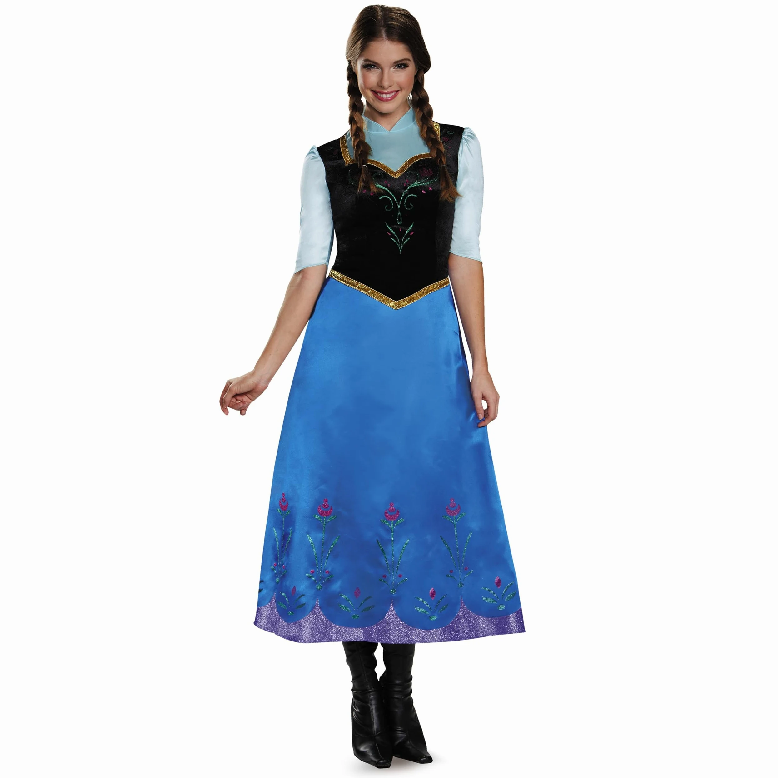 Disguise Damski kostium Frozen Anna Traveling Deluxe