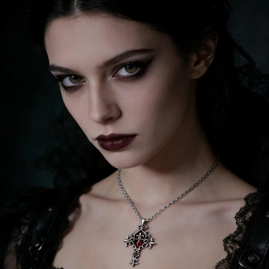 3 sztuki naszyjnik z motywem wampira, zestaw biżuterii Elena Gilbert, otwarcie werbeny, medalion Katherine, naszyjnik dla fanów, cosplay, modna biżuteria