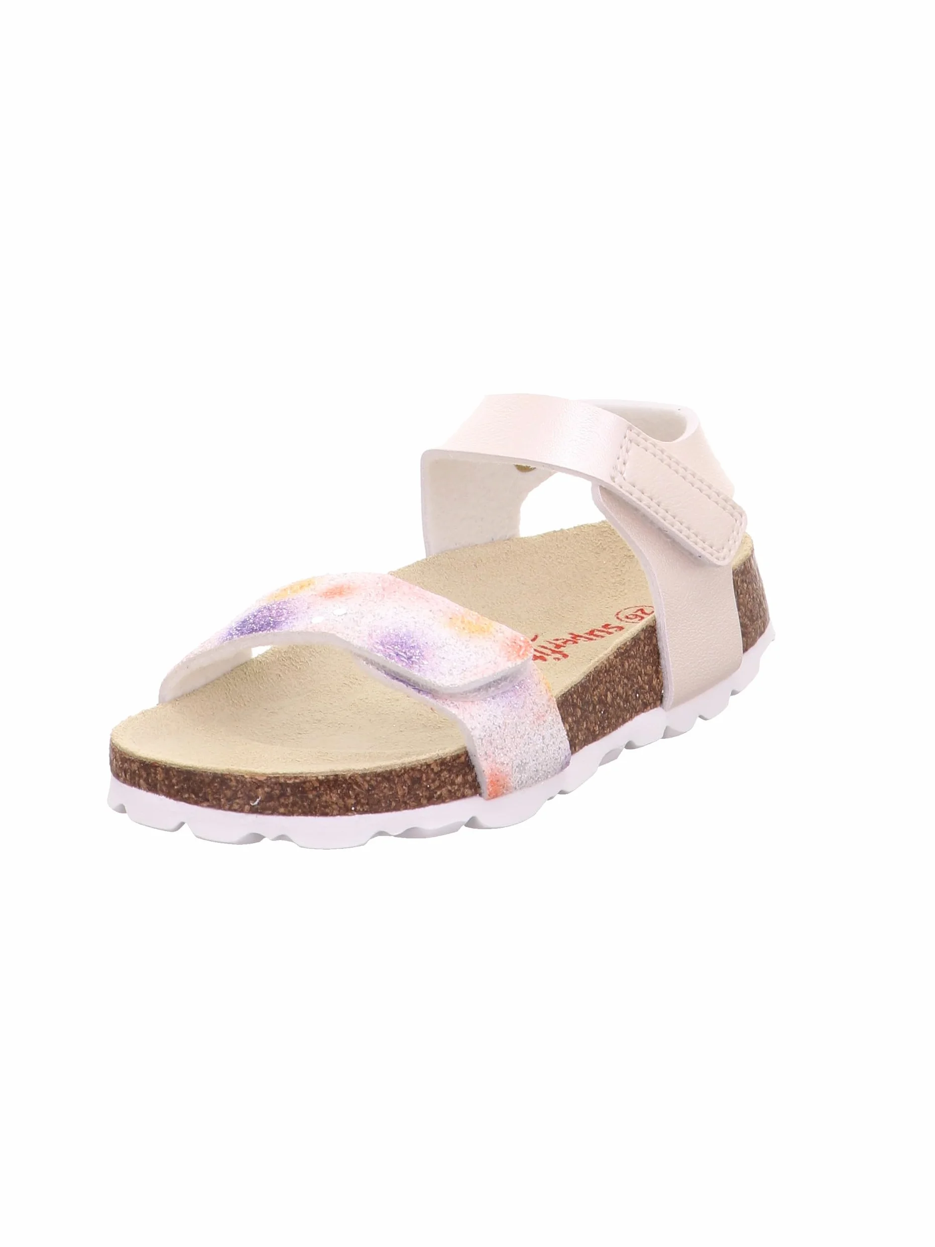 Superfit FUSSBETT PANTOFFEL Sandały Dziewczynki