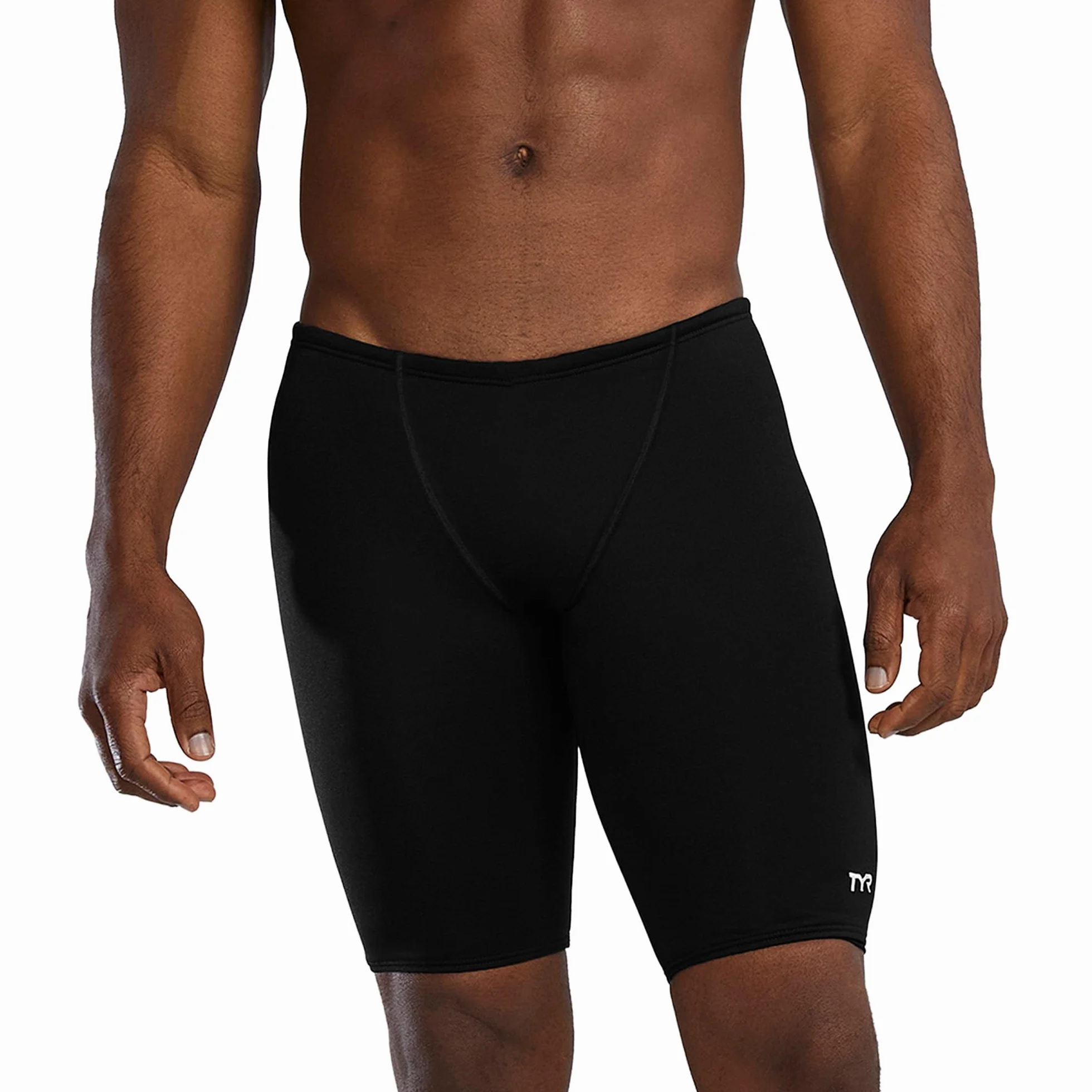 TYR Durafast Elite Athletic Jammer męski strój kąpielowy, Czarny, 42