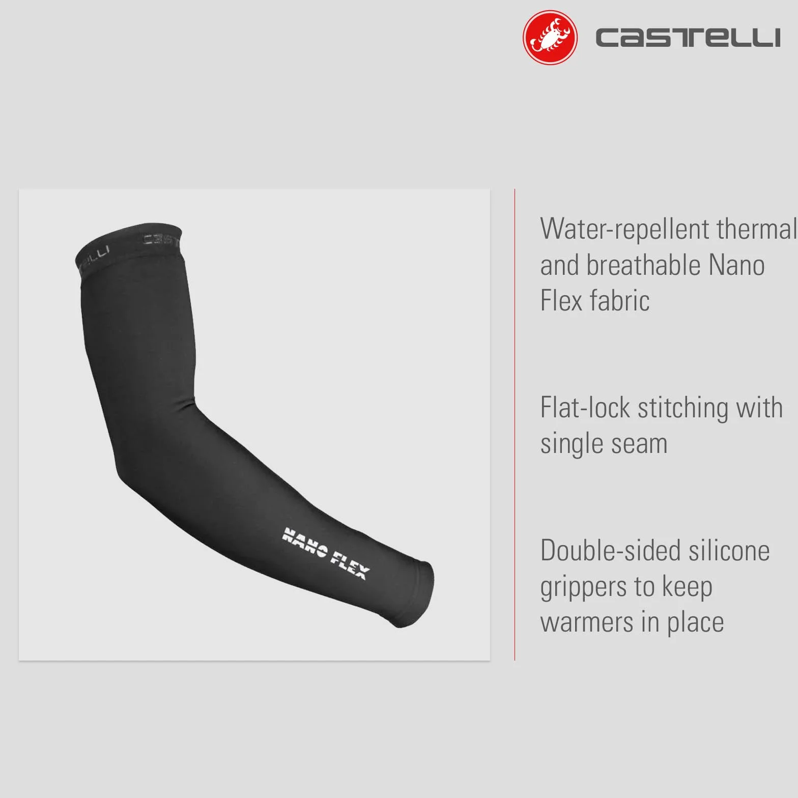 Castelli Nano Flex 3G ogrzewacz do rąk, uniseks, dla dorosłych, czarny, M