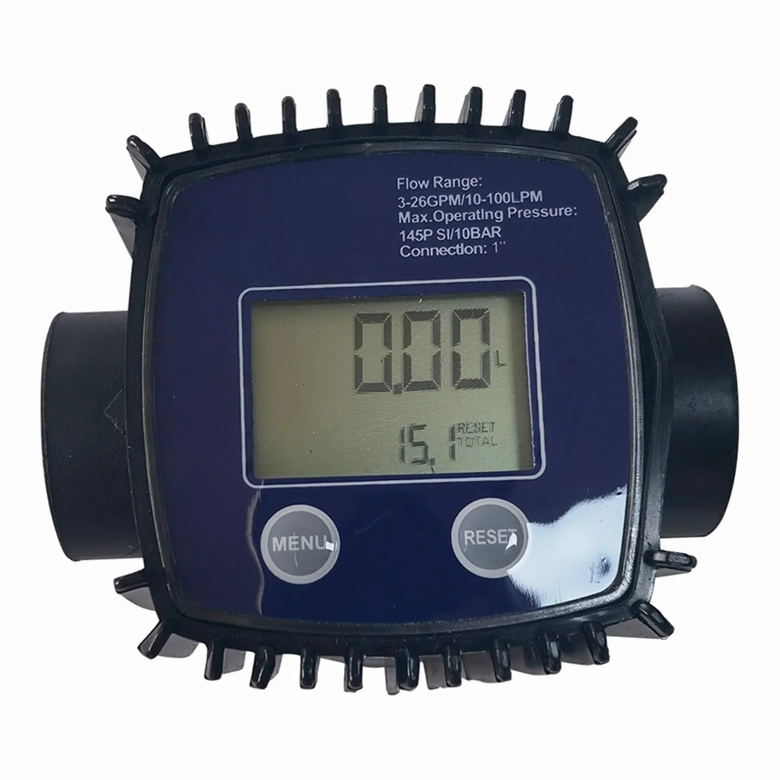 Przepływomierze Przepływomierz paliwa oleju, miernik przepływu wody K25 przepływomierz LCD, czujniki miernika przepływu cieczy w rurociągu 2,3-3,3 V (Color : Pink, Size : 1)