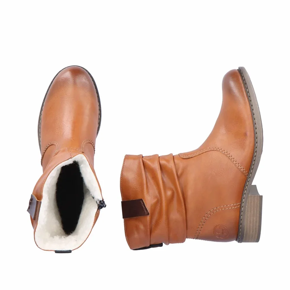 Rieker Kobiety Z4180Buty z krótką cholewką