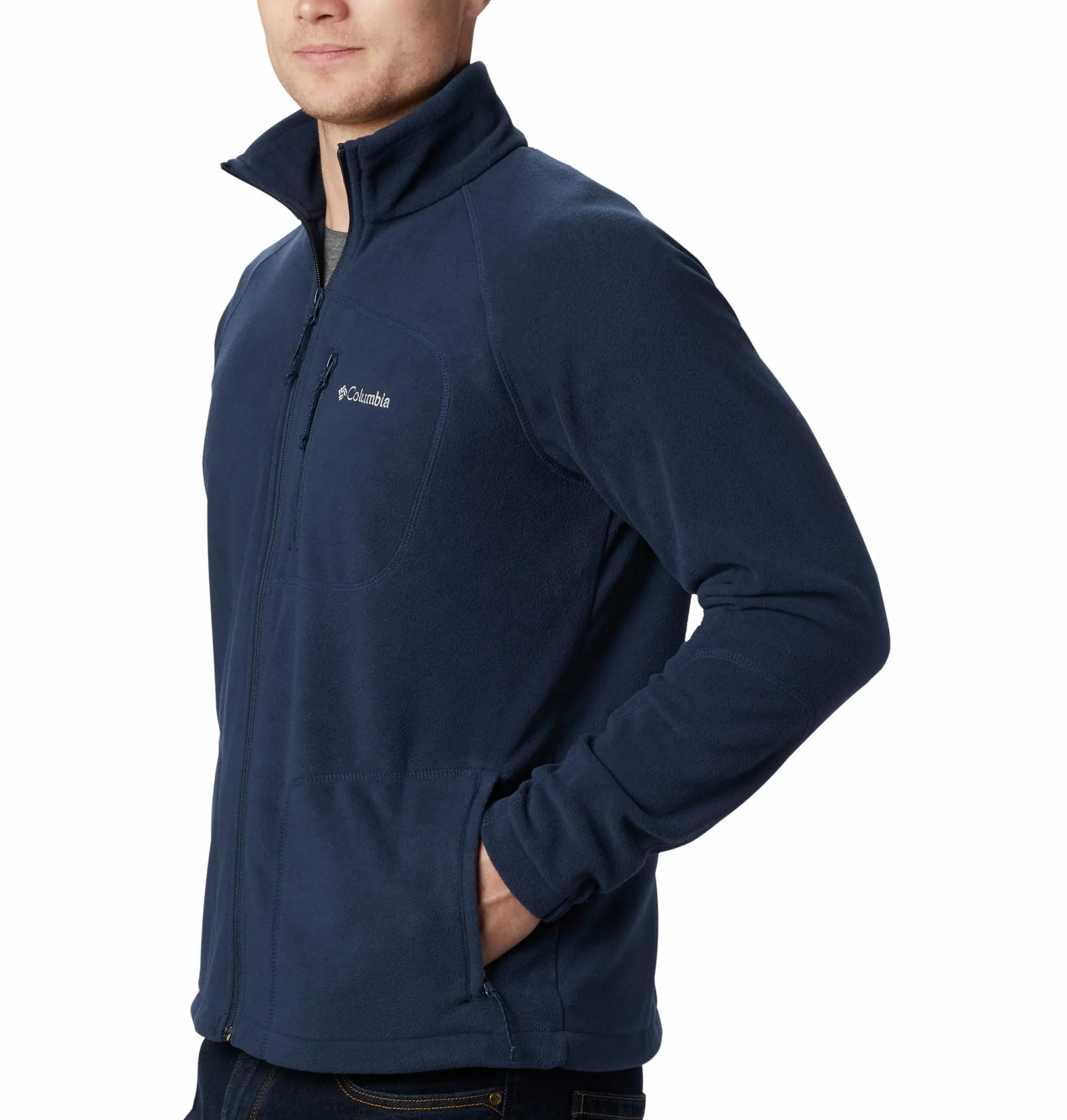 Columbia Fast Trek 2 Full Zip Fleece, Kurtka polarowa Mężczyźni, Collegiate Navy, M