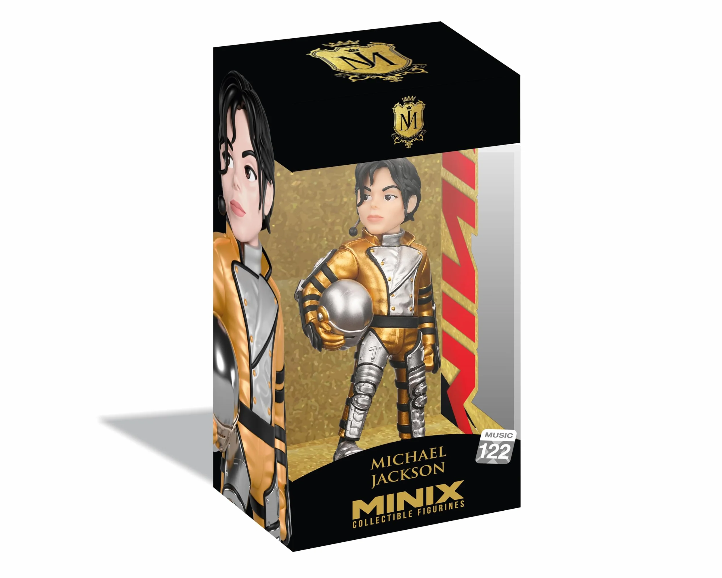 MINIX - Music #122 - Michael Jackson - History Tour - Figurka kolekcjonerska 12 cm