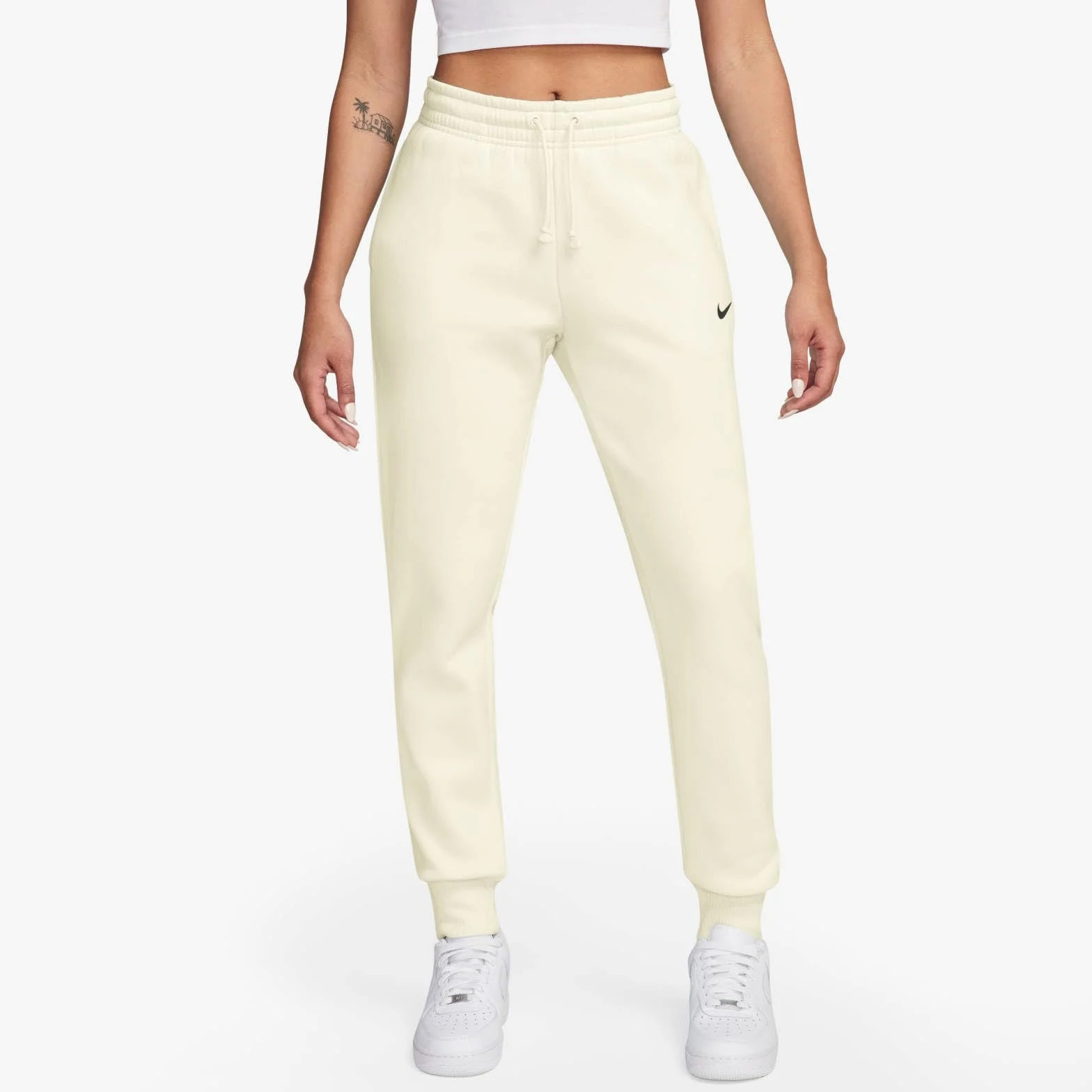 NIKE Nike Sportswear Phoenix Fleece Women's Mid-rise Sweatpants - Spodnie lekkoatletyczne Kobiety