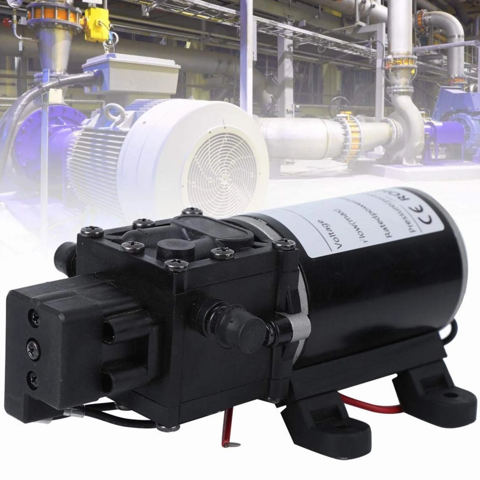 Membranowa pompa wodna, inteligentna pompa membranowa pompy, rozpylacz wody w pompie natryskowej do domu(18V motor)