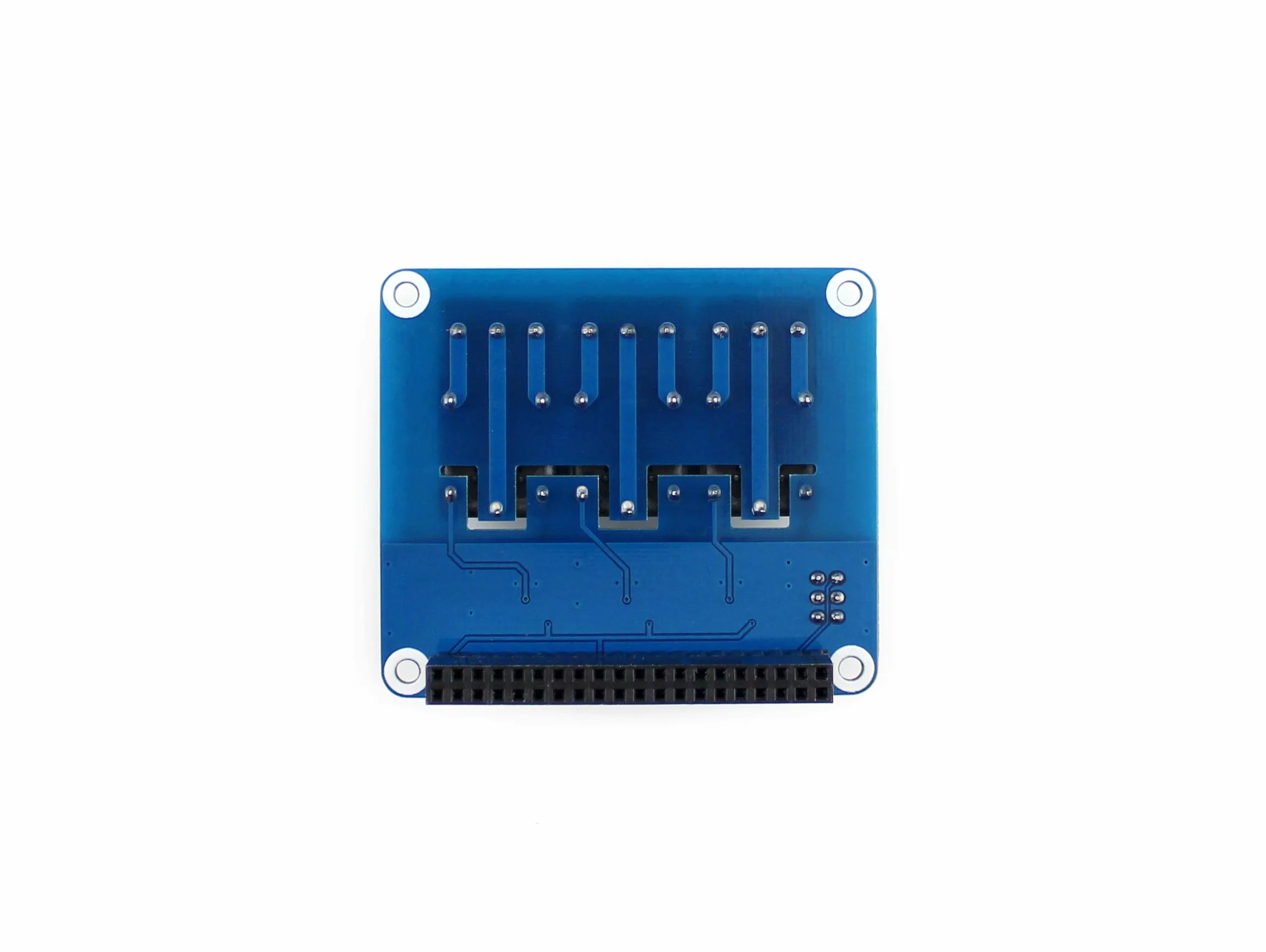 Waveshare RPi Relay Board, with 3-way Relay Control, with Pi 40PIN GPIO Extension Header, Compatible with Raspberry Pi Series Boards, Used for Pi to Control High Voltage/Current Devices
