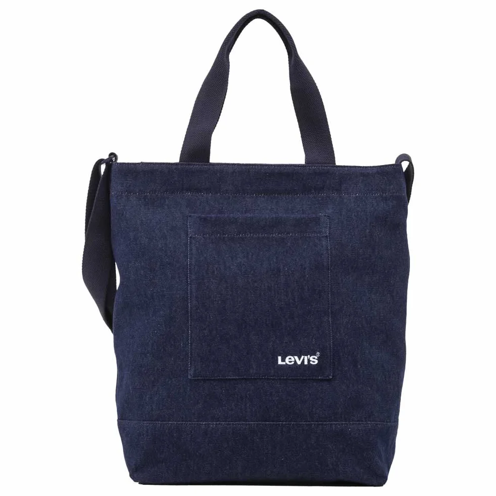 LEVIS FOOTWEAR AND AKCESORIES Icon Tote, torby unisex, ciemny niebieski, Dark Blue