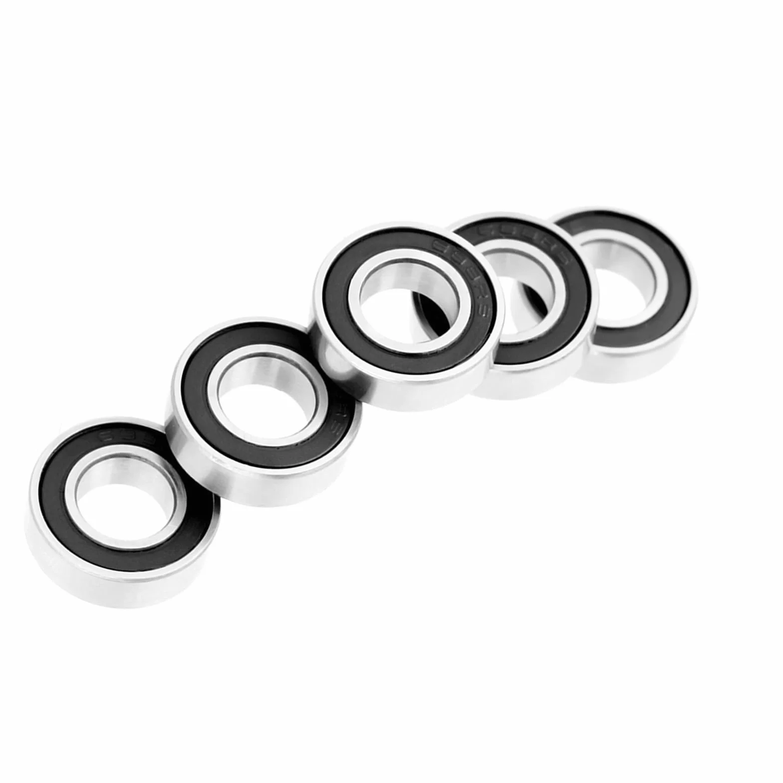 10 szt. 688-2RS 8 x 16 x 5 mm Gumowe uszczelnione łożyska kulkowe Materiał metalowy jednorzędowy element toczny