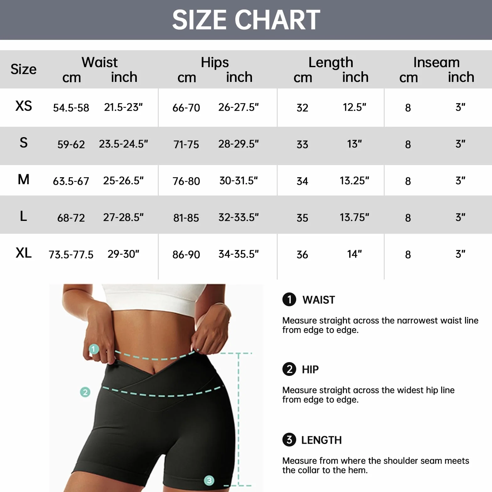 Vertvie Damskie spodenki gimnastyczne V Cross Stretch Push Up Joga szorty Booty Scrunch Fitness krótkie spodnie z wysokim stanem bezszwowe spodenki sportowe do treningu na pośladkach krótkie legginsy
