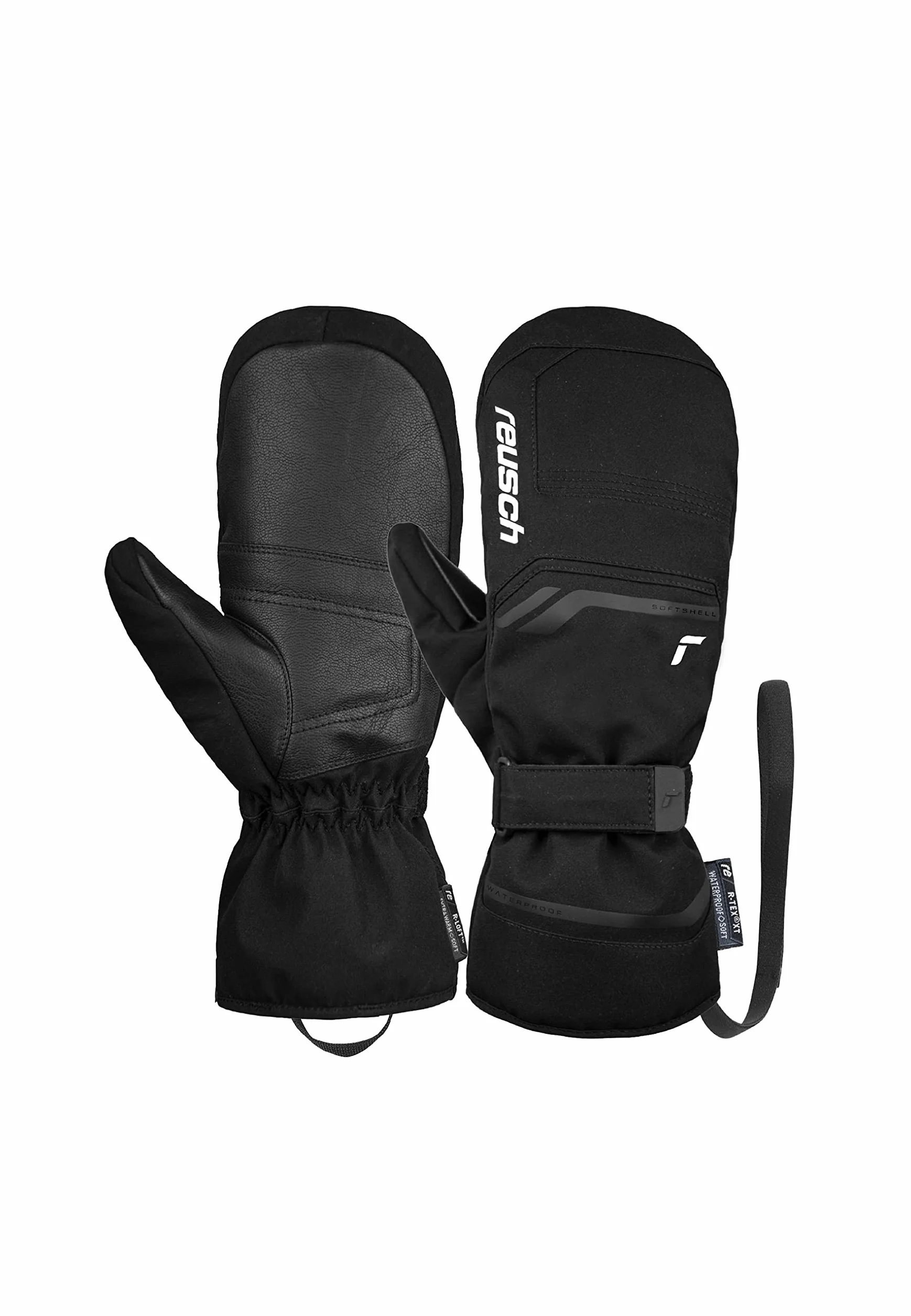 Reusch Primus R-tex Xt rękawice męskie, wodoodporne membrany, przyjemnie ciepłe rękawice narciarskie, softshell, rękawice śniegowe, zimowe