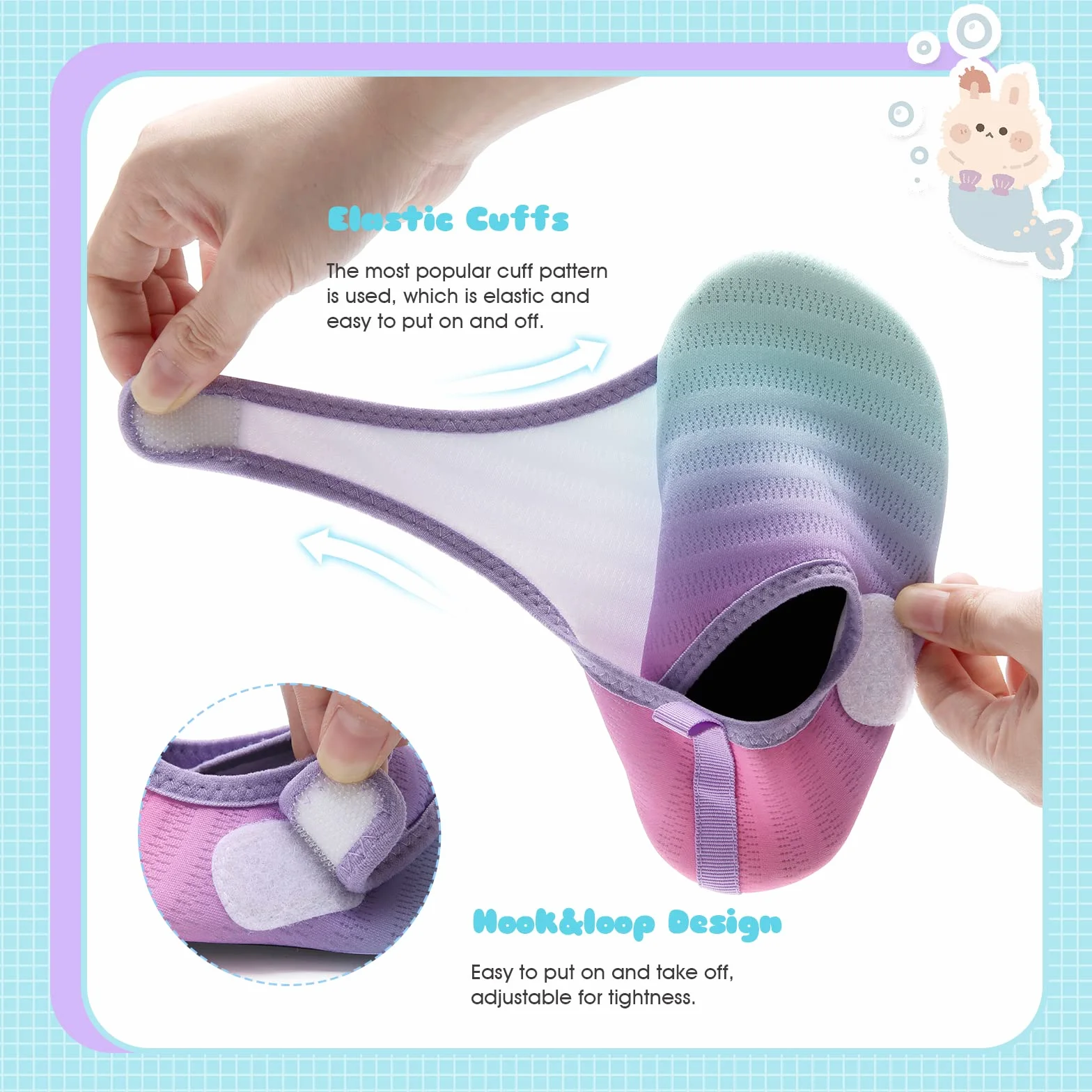 Buty wodne dzieci dziewczęta chłopcy szybkie suszenie antypoślizgowe wygodne buty sportowe wodne unisex dzieci