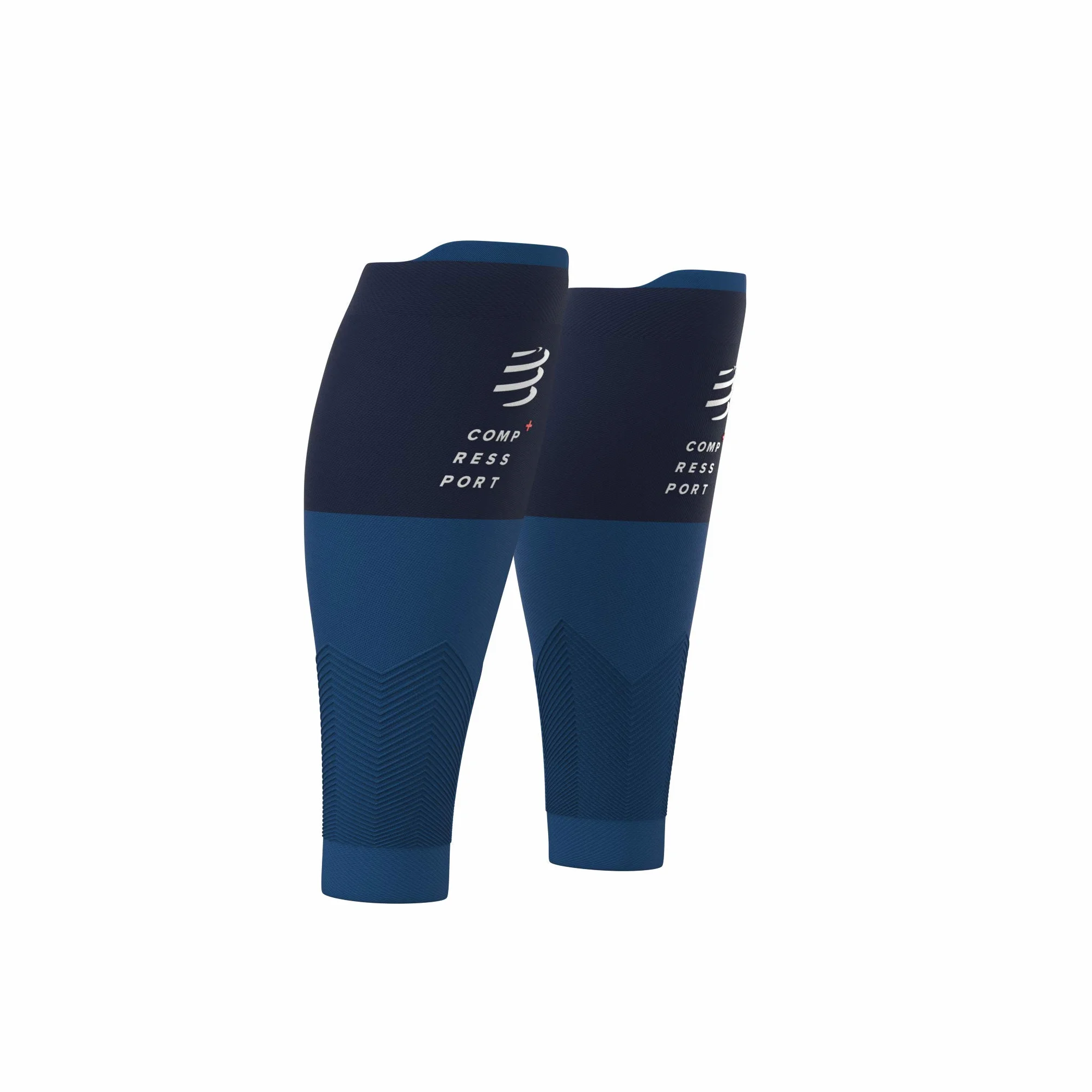COMPRESSPORT R2v2 mufa na łydki, unisex, SU0002B, niebieska, T3