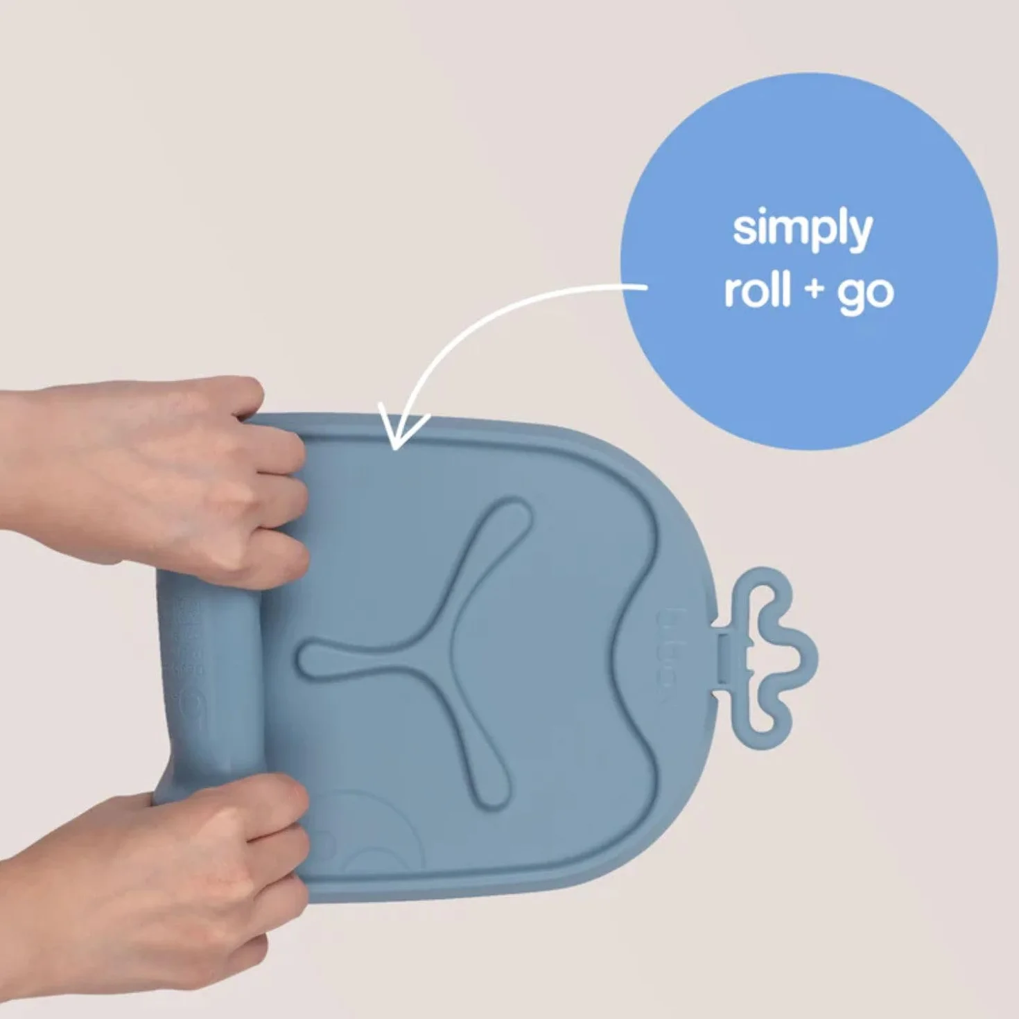 b.box 101308 Roll + Go Mealtime Mata Ocean Ocean