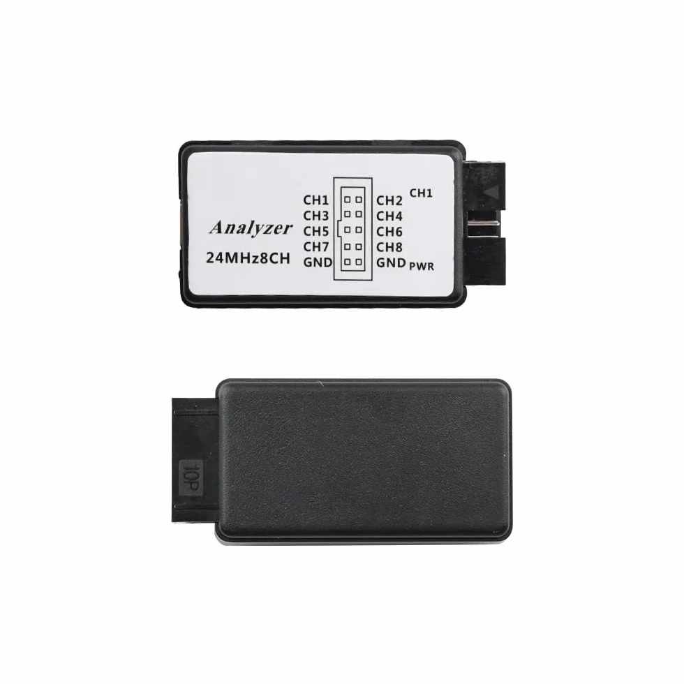 1 szt. Analizator stanów logicznych USB 24 MHz 8-kanałowy debuger dla ARM FPGA 24M 8CH