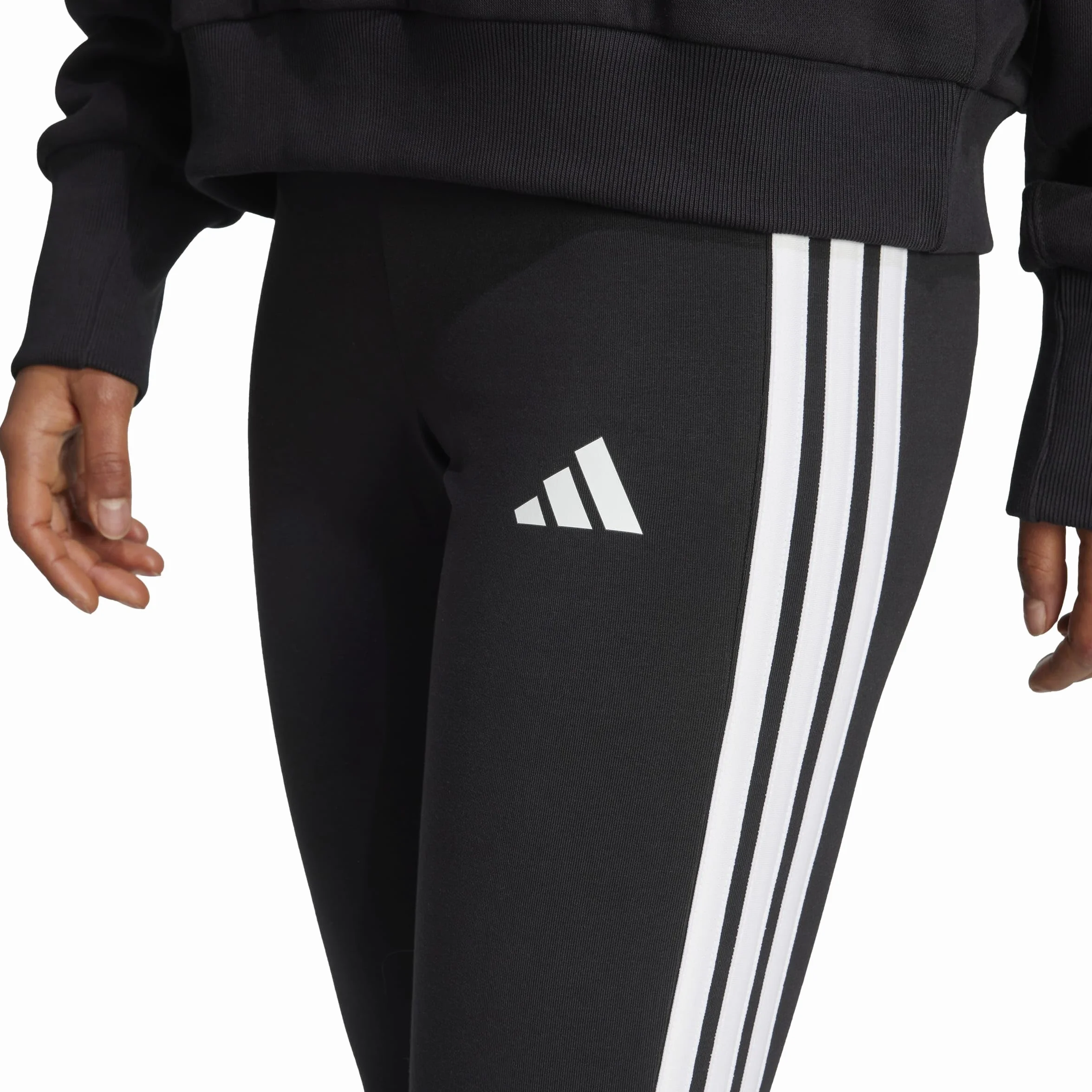 adidas Essentials 3-stripes Leggings 3/4 Długości Rajstopy Kobiece