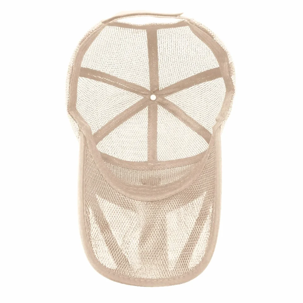 YAMEE Letnia męska czapka bejsbolówka, letnia czapka baseballowa, letnia, regulowana, oddychająca (obwód czapki: 56-60 cm)