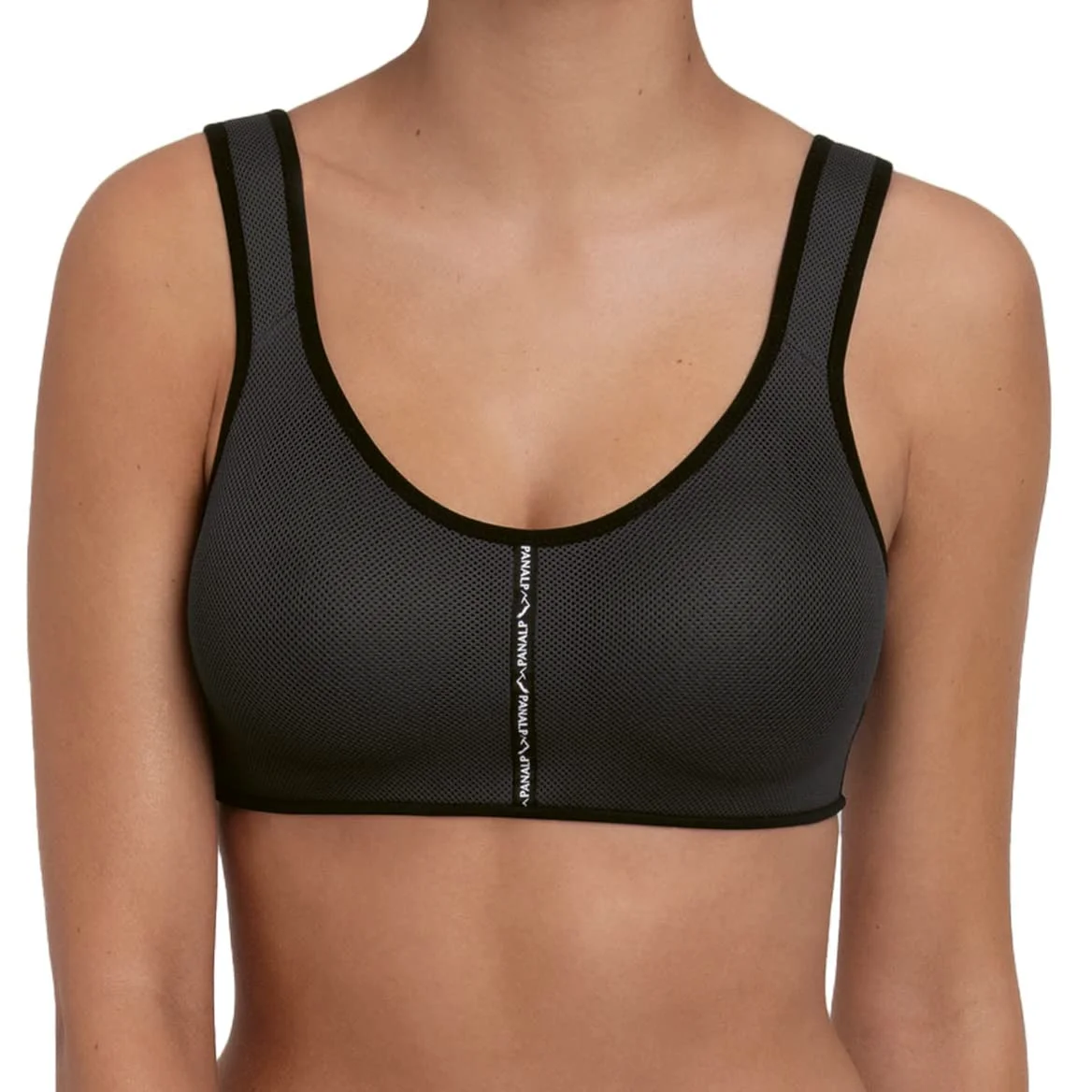 Anita Active PanAlp Air 5560-476 damski biustonosz sportowy antracytowy/czarny, antracyt/czarny, 75C