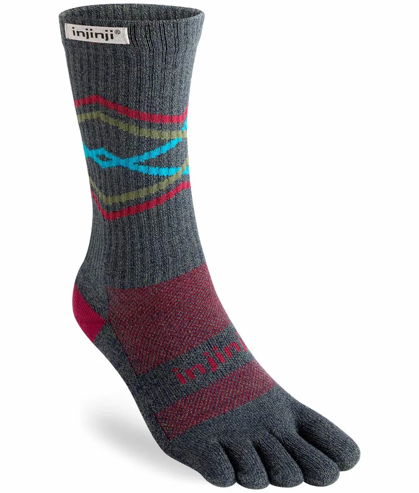 Injinji Performance 2.0 Trail Midweight Crew Granite skarpety