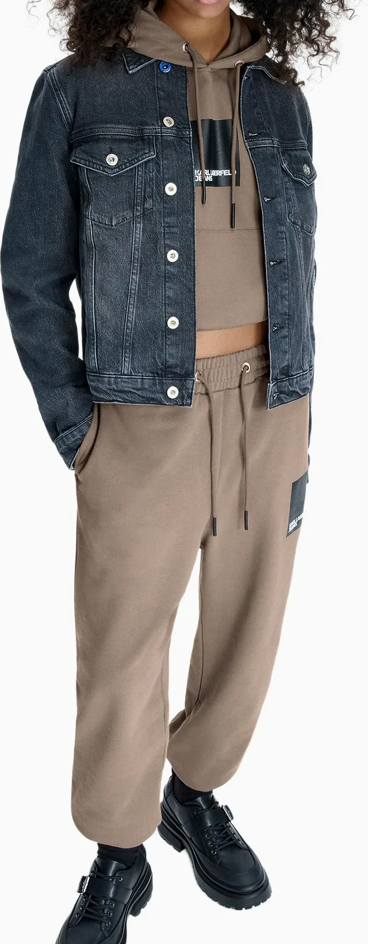 KARL LAGERFELD JEANS Klj Box Logo Sweatpant - Spodnie dresowe Kobiety