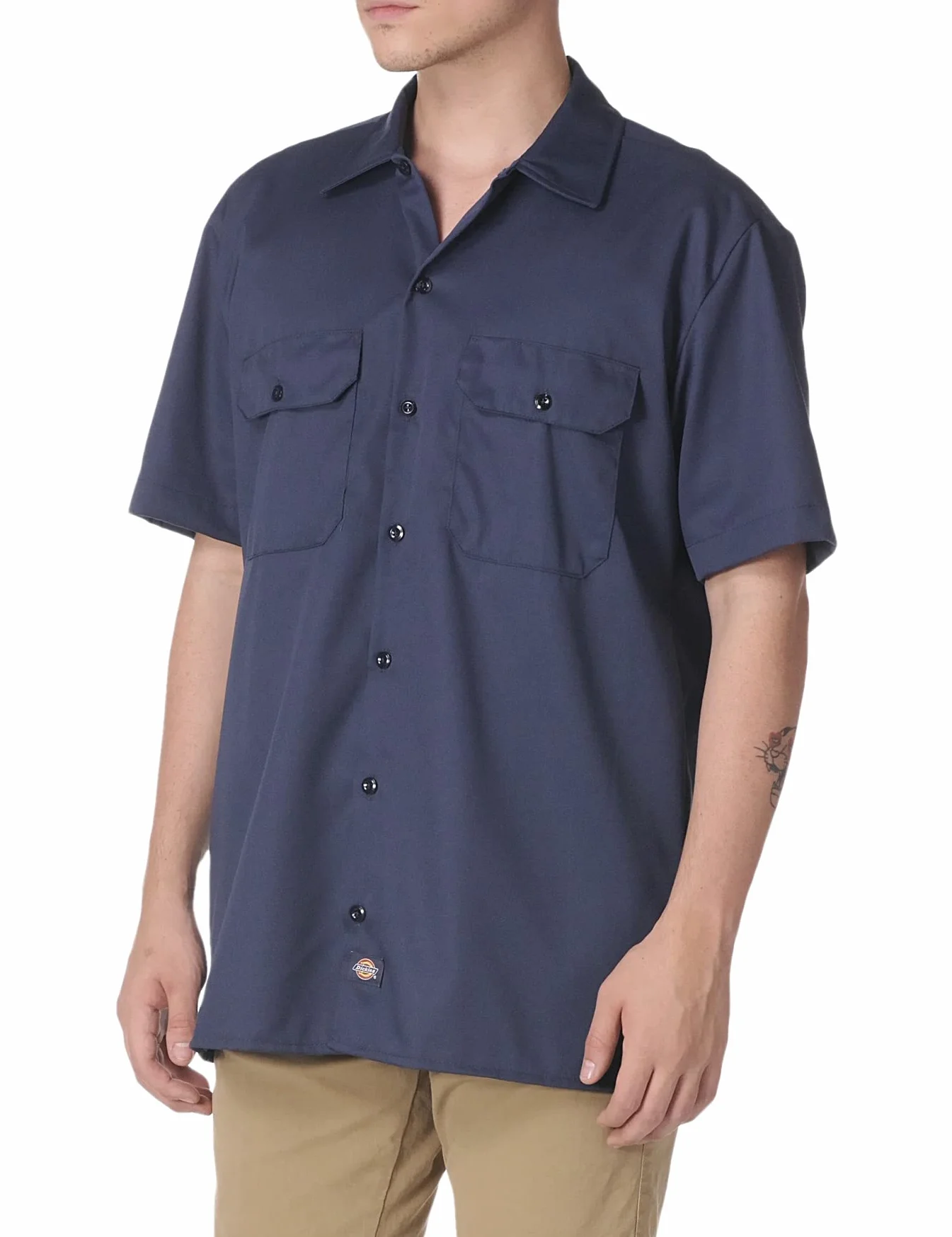 Dickies Męska koszula robocza z krótkim rękawem, 2X