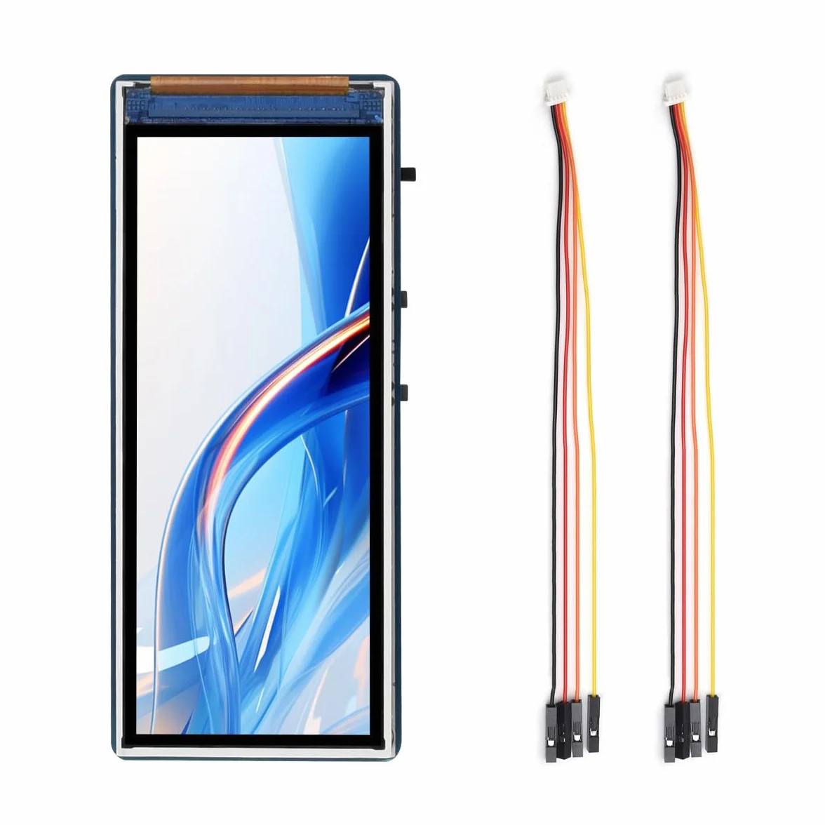 Waveshare ESP32-S3 3.16inch Display Development Board, 320×820 Pixels, 262K Color, 32-bit LX7 Dual-core Processor, Up to 240MHz Frequency, WiFi & BT 5, Accelerometer and Gyroscope Sensor