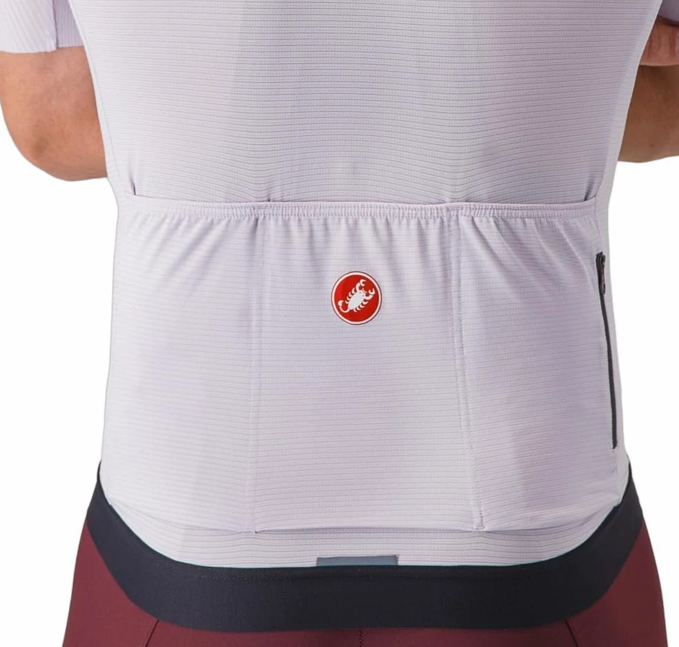 CASTELLI Espresso koszulka techniczna męska, Mglisty fiolet/ciemnoszary, XXL
