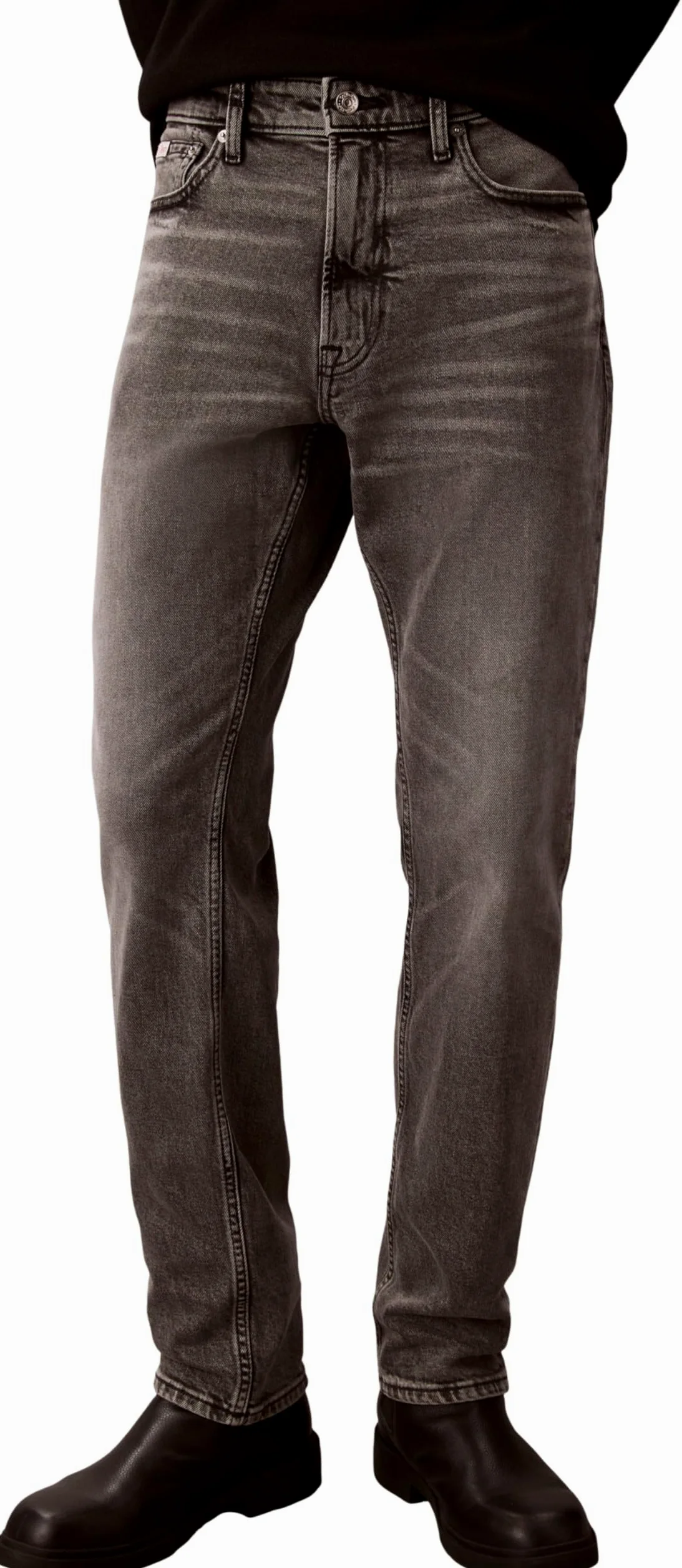 Calvin Klein Slim Pewter Rock Jean Lv04rd705g - Dżins Mężczyźni