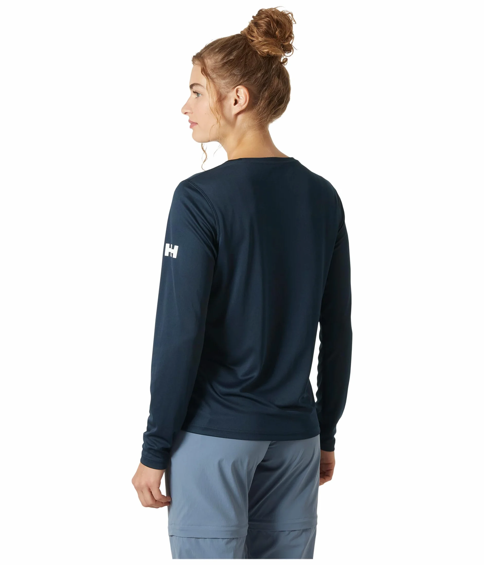 Helly Hansen Damska W HH Tech Crew LS 2.0, granatowa, S