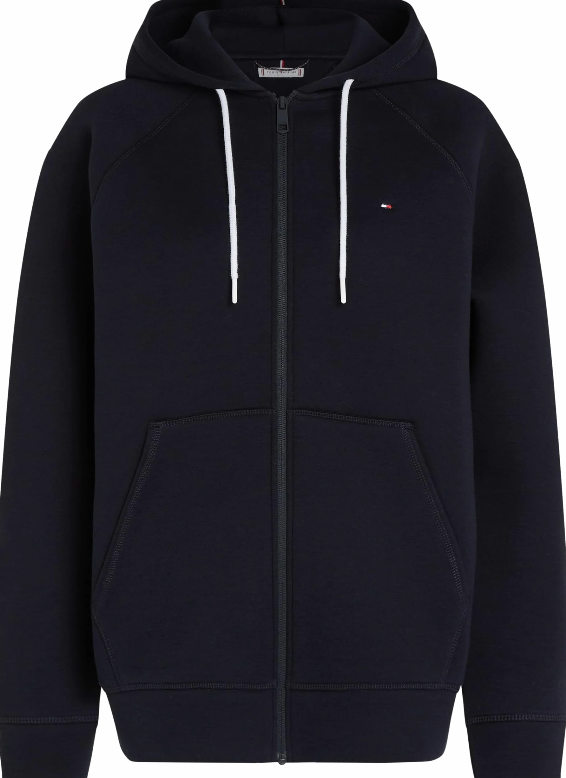 Tommy Hilfiger Damska bluza z kapturem RLX Full ZIP SCUBA HWK WW0WW42261 Zip Through Hoodie, Desert Sky, M, Niebieski (pustynne niebo), M