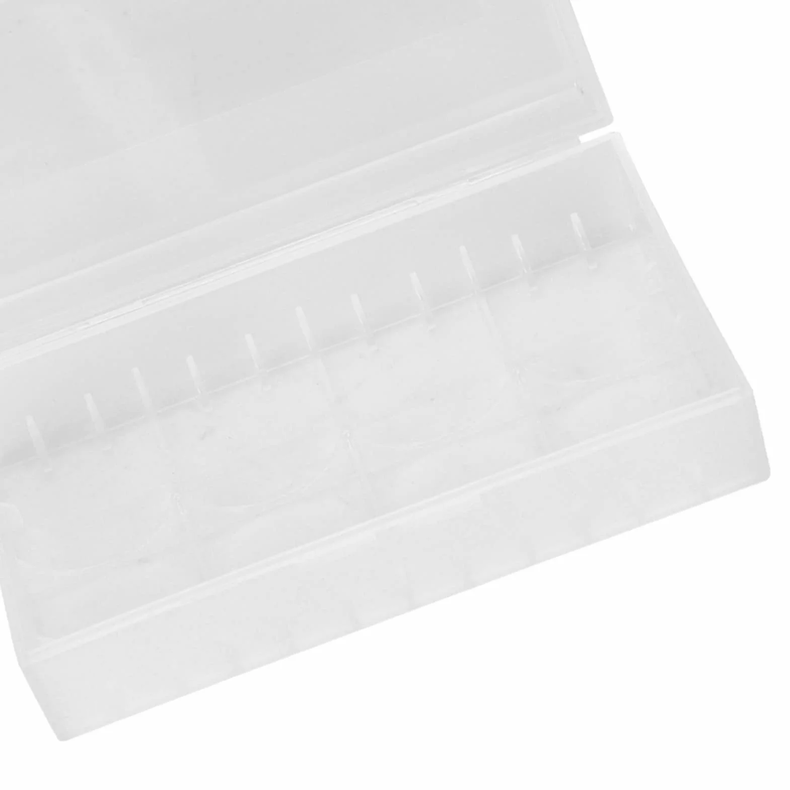 Pudełko do przechowywania baterii, 2 sztuki, wodoszczelne pudełko na baterie, przezroczysty pojemnik na baterie na 2 x baterie 20700/21700