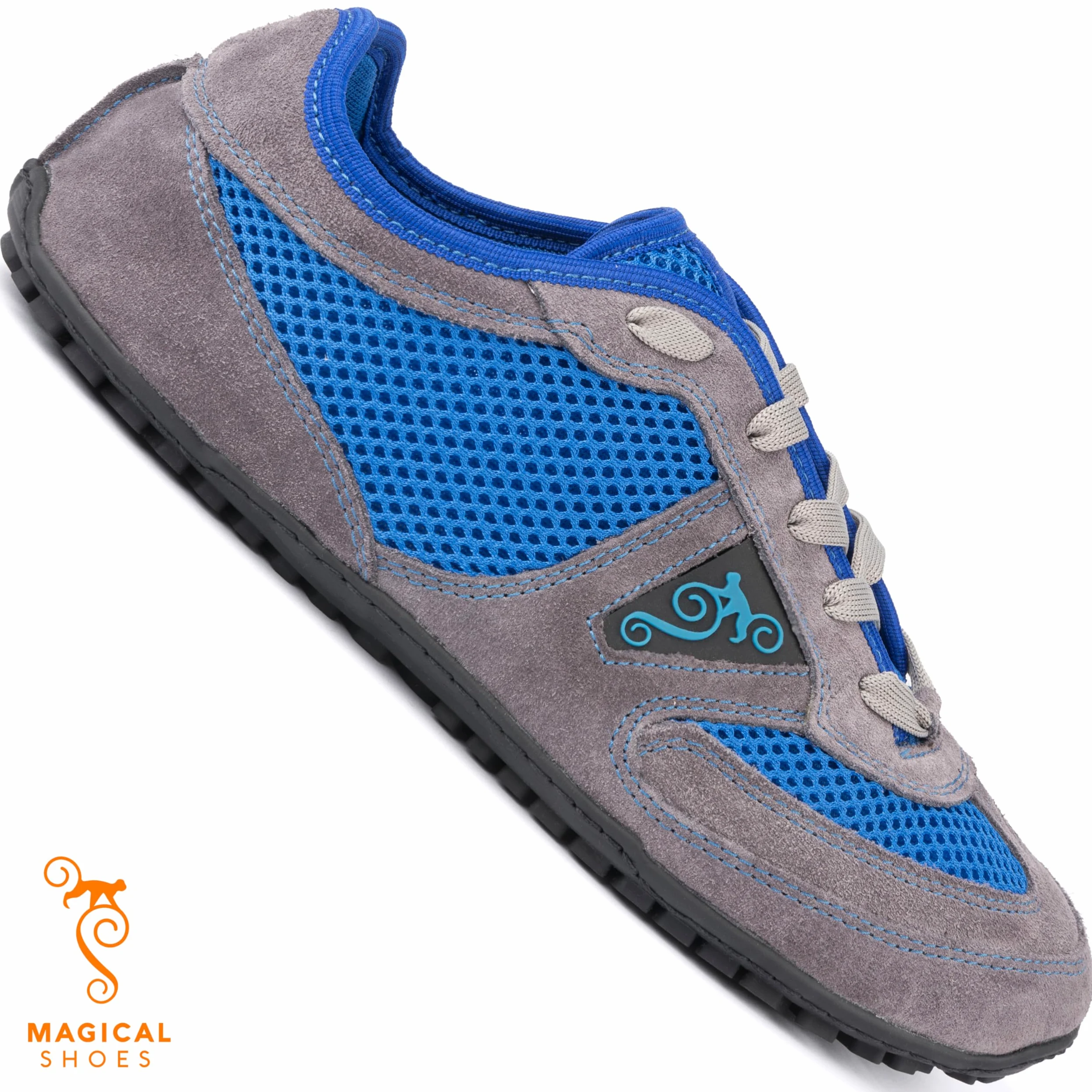 Magical Shoes Męskie Buty Sportowe, Buty Minimalistyczne, Buty Sportowe Zero Drop, Buty na co dzień, Rozmiar 38, Deep Water Blau, Explorer 2.0