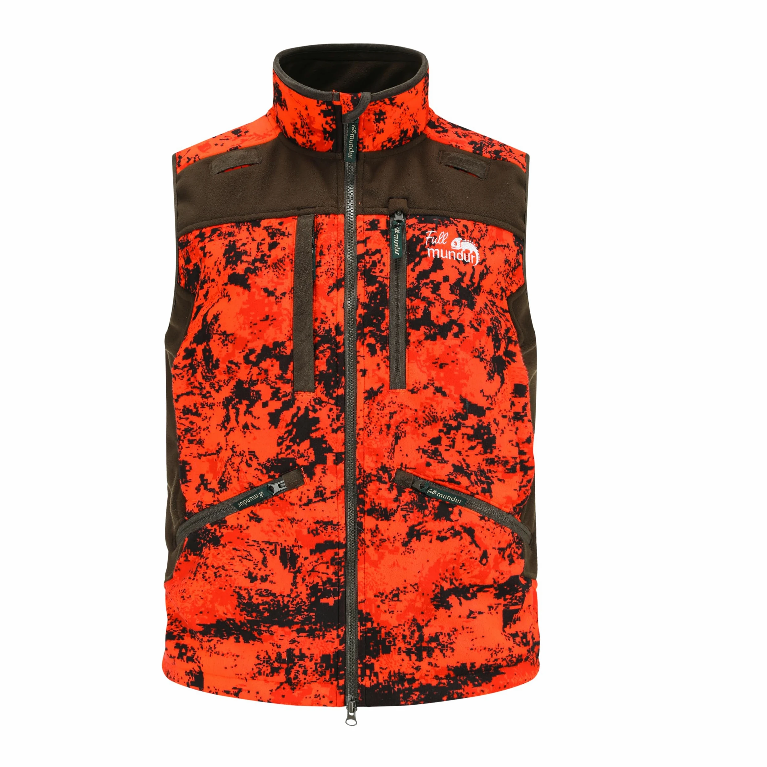 Pomarańczowa męska kamizelka myśliwska, taktyczna kamizelka wojskowa, kamizelka wiatroszczelna i wodoodporna