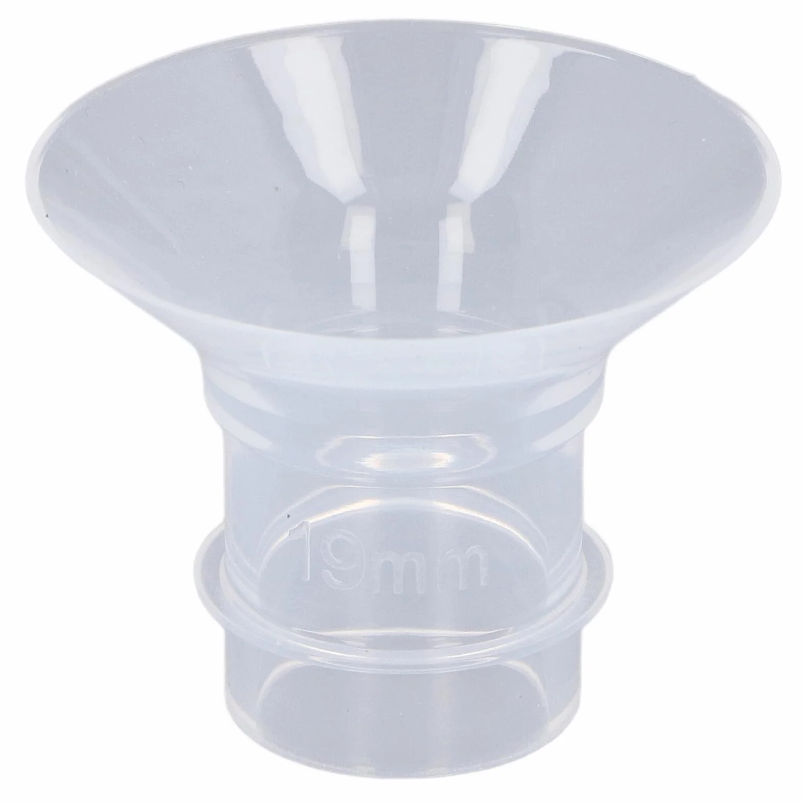 Wkładki z płynnego silikonu do kołnierzy Medela/Spectra/ 24 mm, Redukcja tunelu do 13 mm, 2 sztuki, Kompatybilne z nośną pompką do odciągania pokarmu (19 MM)