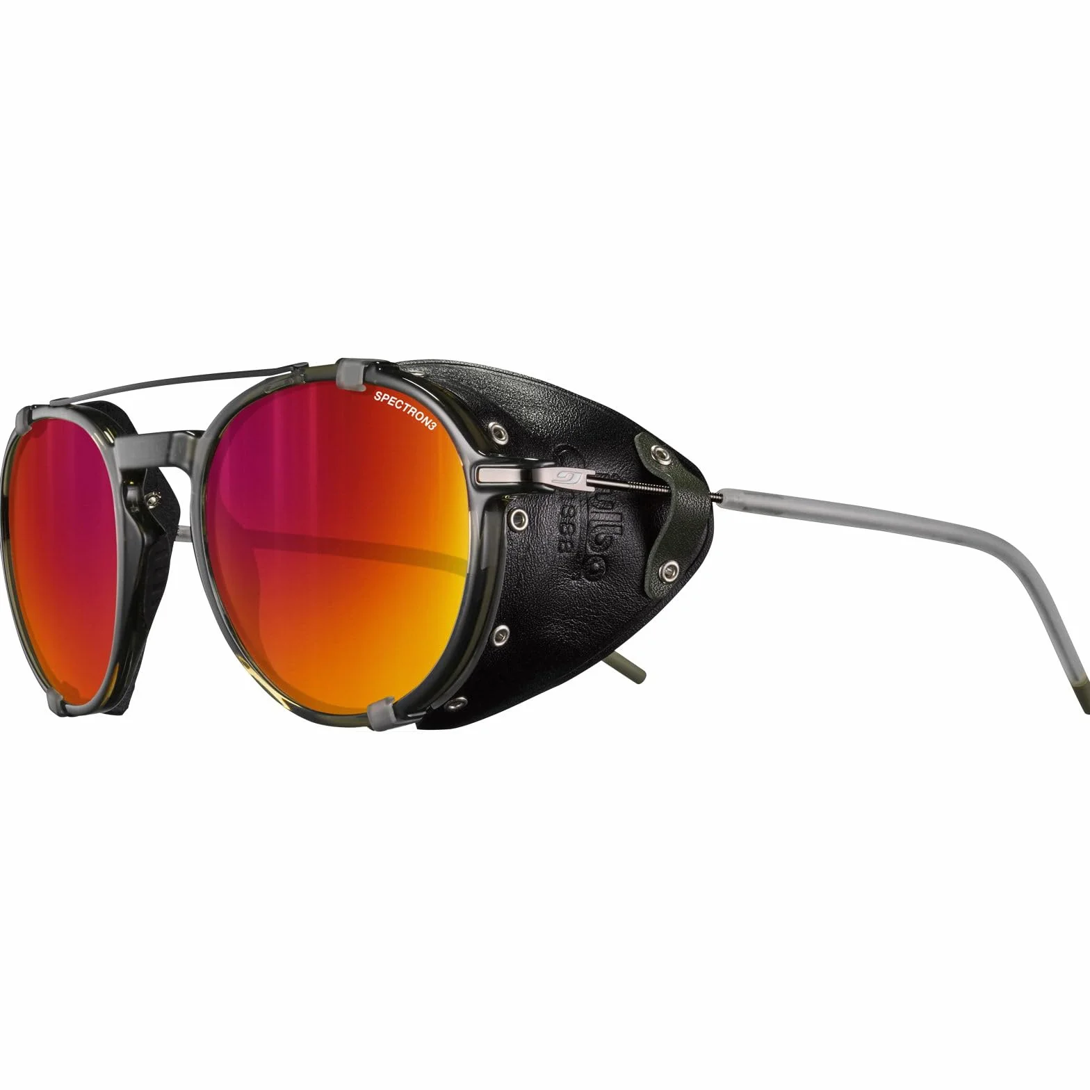 Julbo Okulary przeciwsłoneczne Legacy Dark Army/Black Sp3ml Re L mieszane