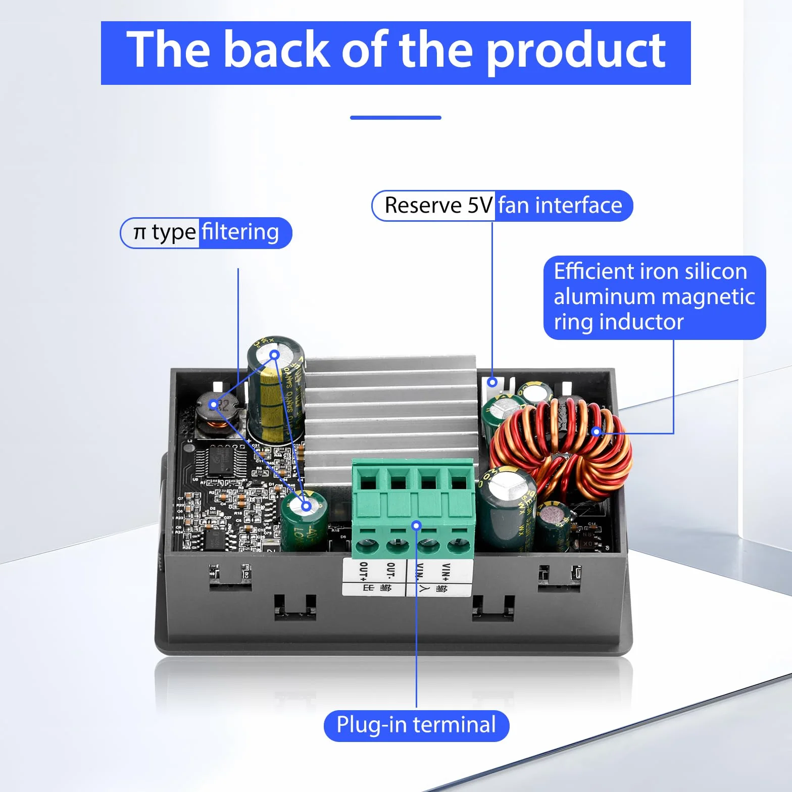 DC DC Boost Buck Converter regulator napięcia od 6V do 36V do 0,5-37V 40W 4,5A 12V 24V 36V regulowany napięcie moduł ładujący DIY ze stałym napięciem i prądem stałym.