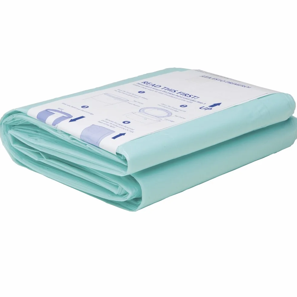 Korbell T-KOR-220DR3B Opakowania Uzupełniające do Pojemnika na Pieluchy, Zielony, 9 L