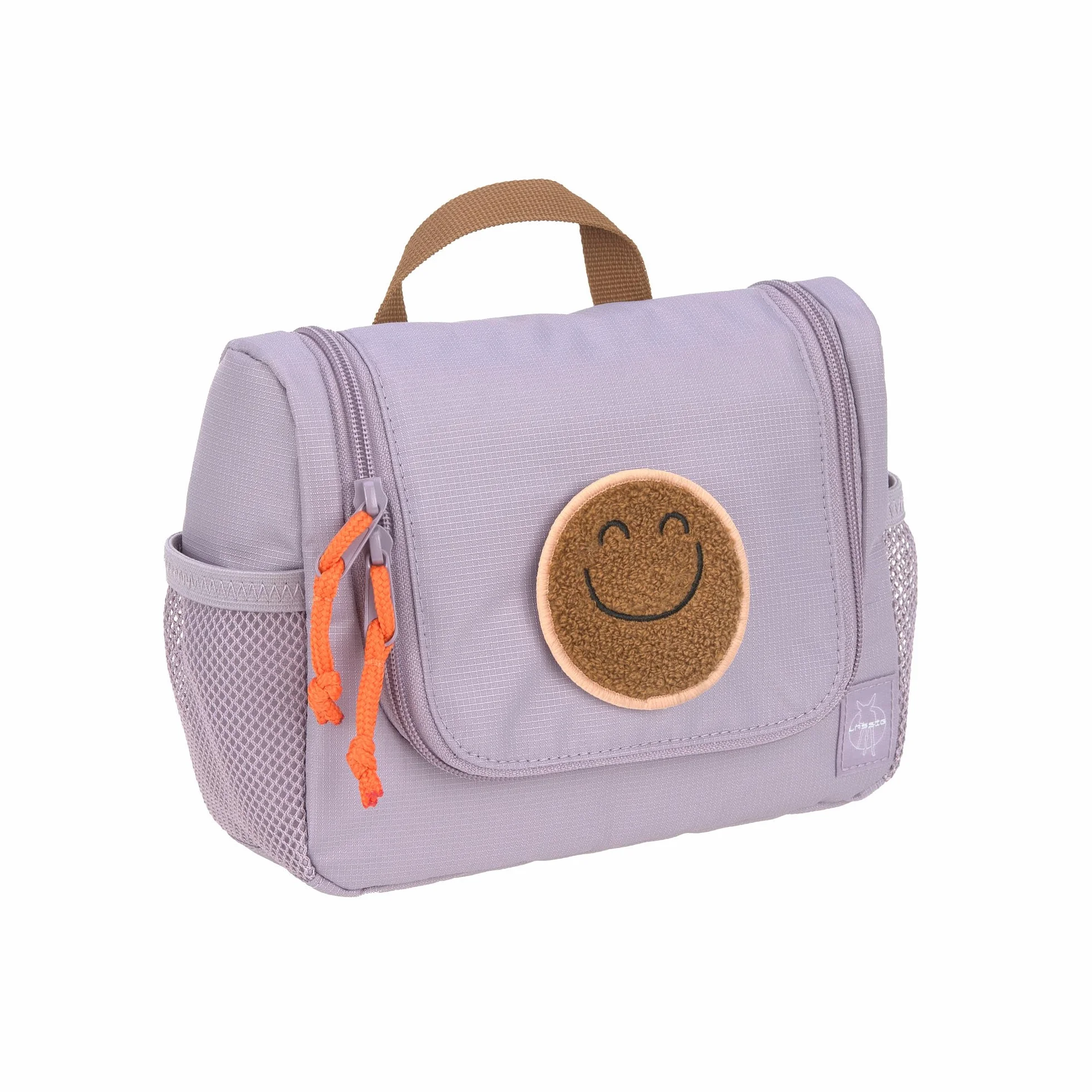 LÄSSIG Kosmetyczka dla dzieci, worek na pranie, do zawieszania/mini Washbag Lilac, liliowy, Nowoczesny