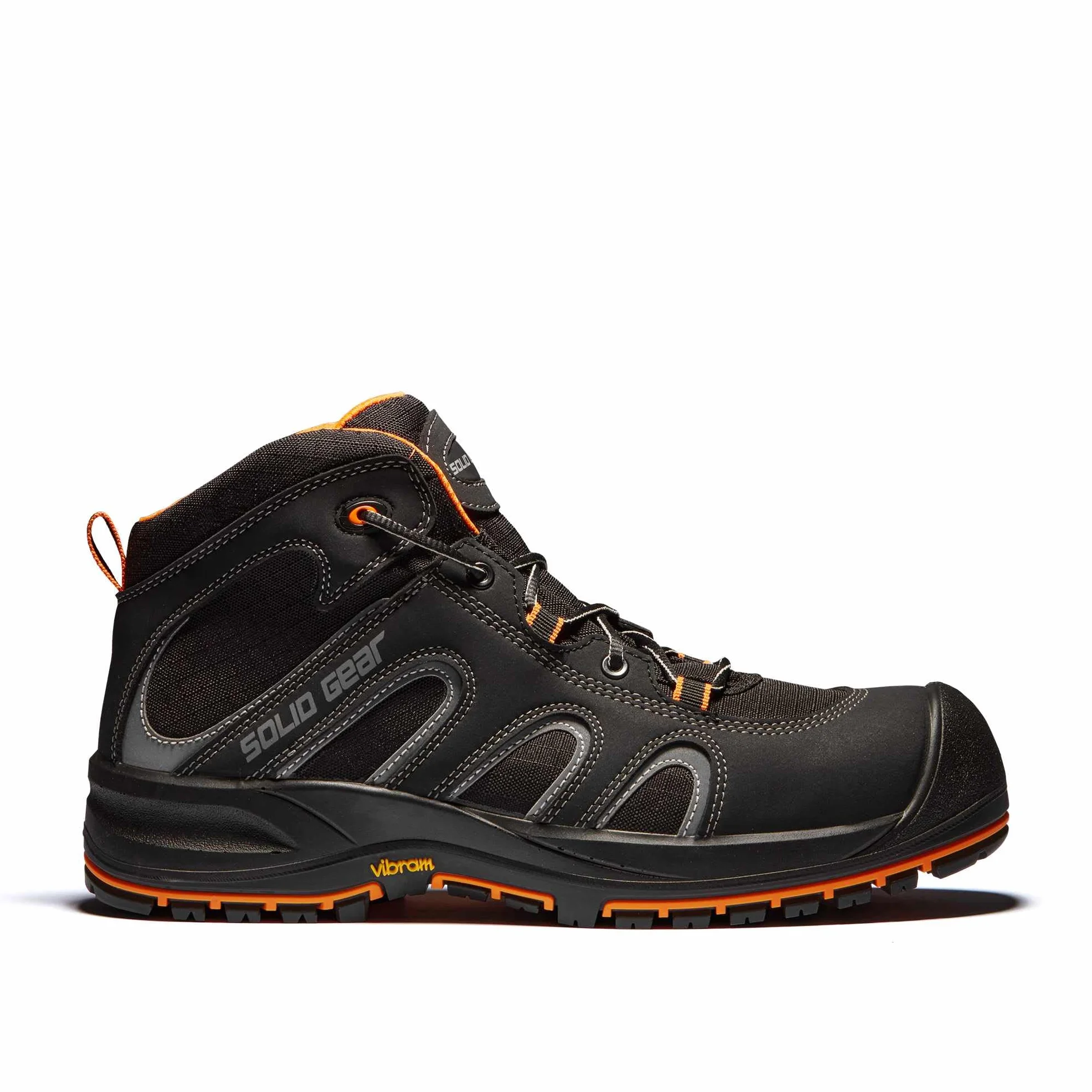 Solid Gear SG7300240 Falcon S3 buty ochronne rozmiar 40 czarny/pomarańczowy